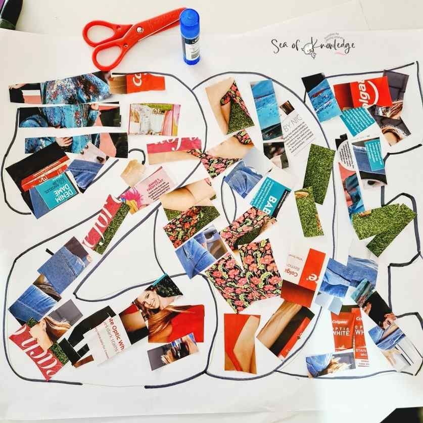 Large Letters To Print And Cut Out Free Fun Name Letter Craft