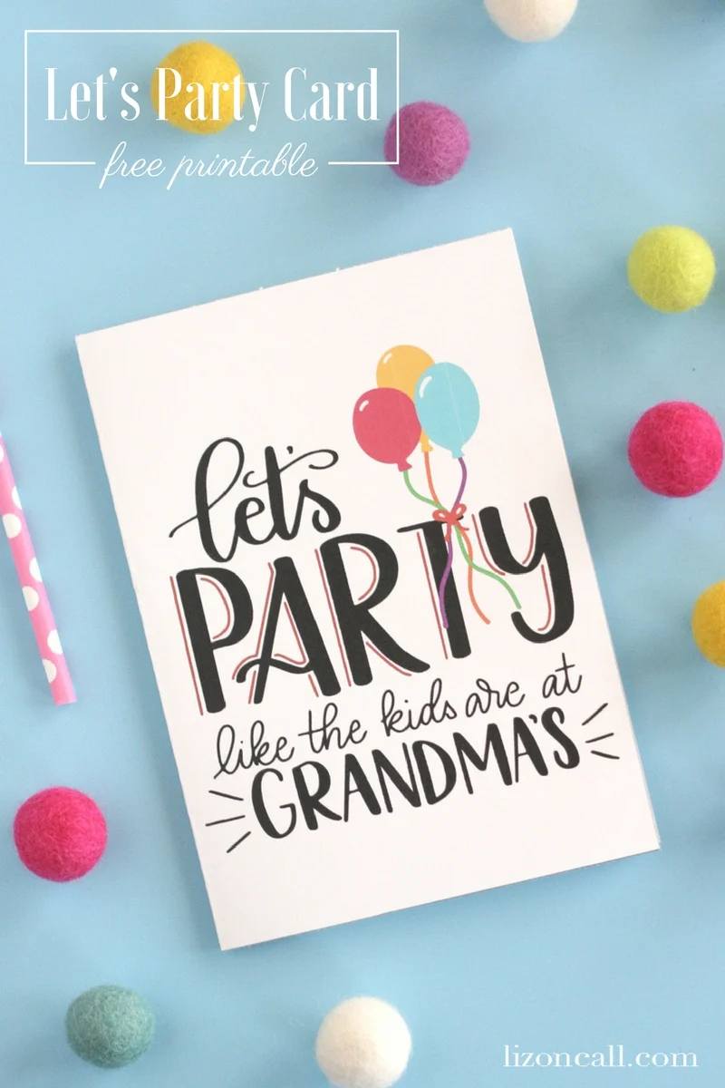 Printable Birthday Card Free Kids