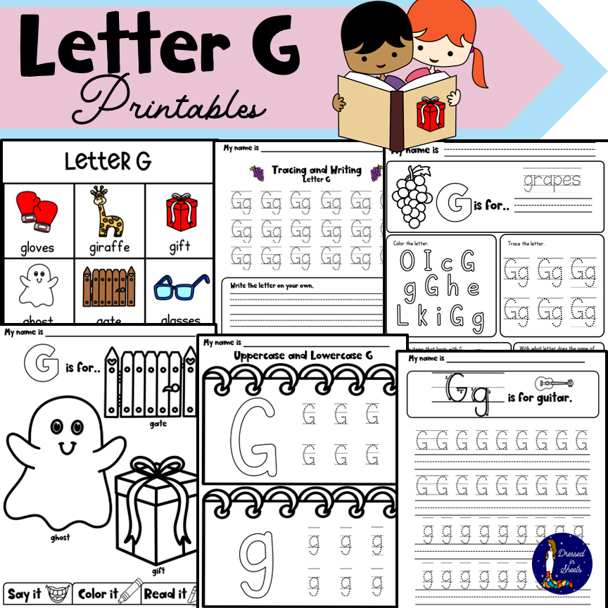 Letter G Free Printable Worksheets