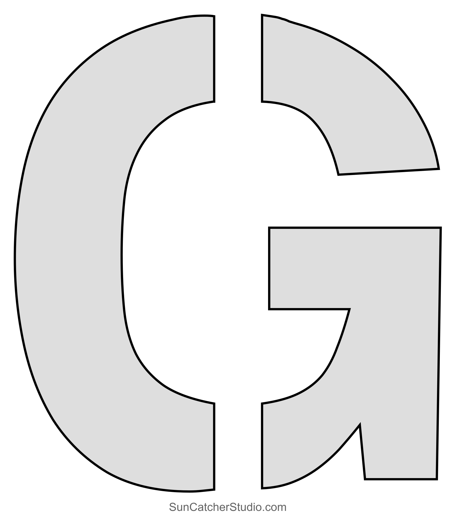 Letter Stencils Printable Alphabet Font Templates Patterns Free Printables Monograms Design Tools Patterns DIY Projects
