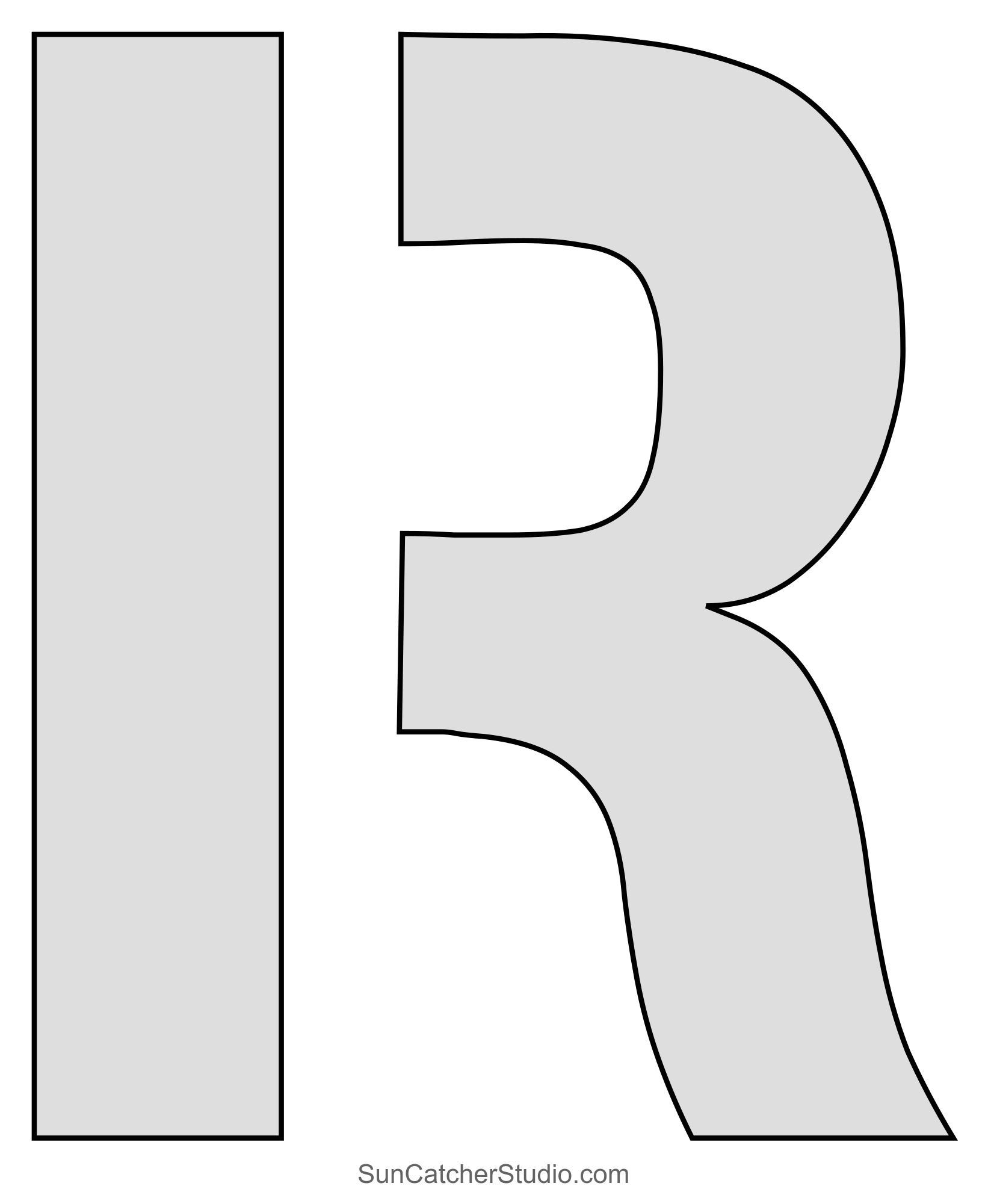 Letter Stencils Printable Alphabet Font Templates Patterns Free Printables Monograms Design Tools Patterns DIY Projects