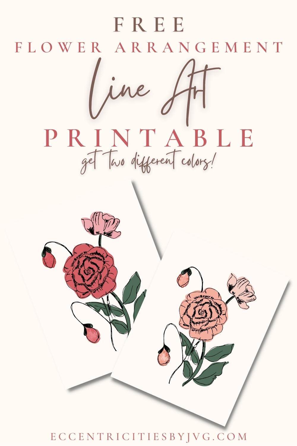 Free Printable Flowers Clip Art