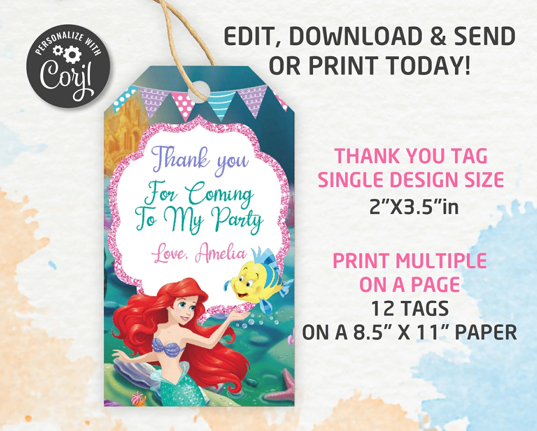 Free Printable Birthday Invitations 12