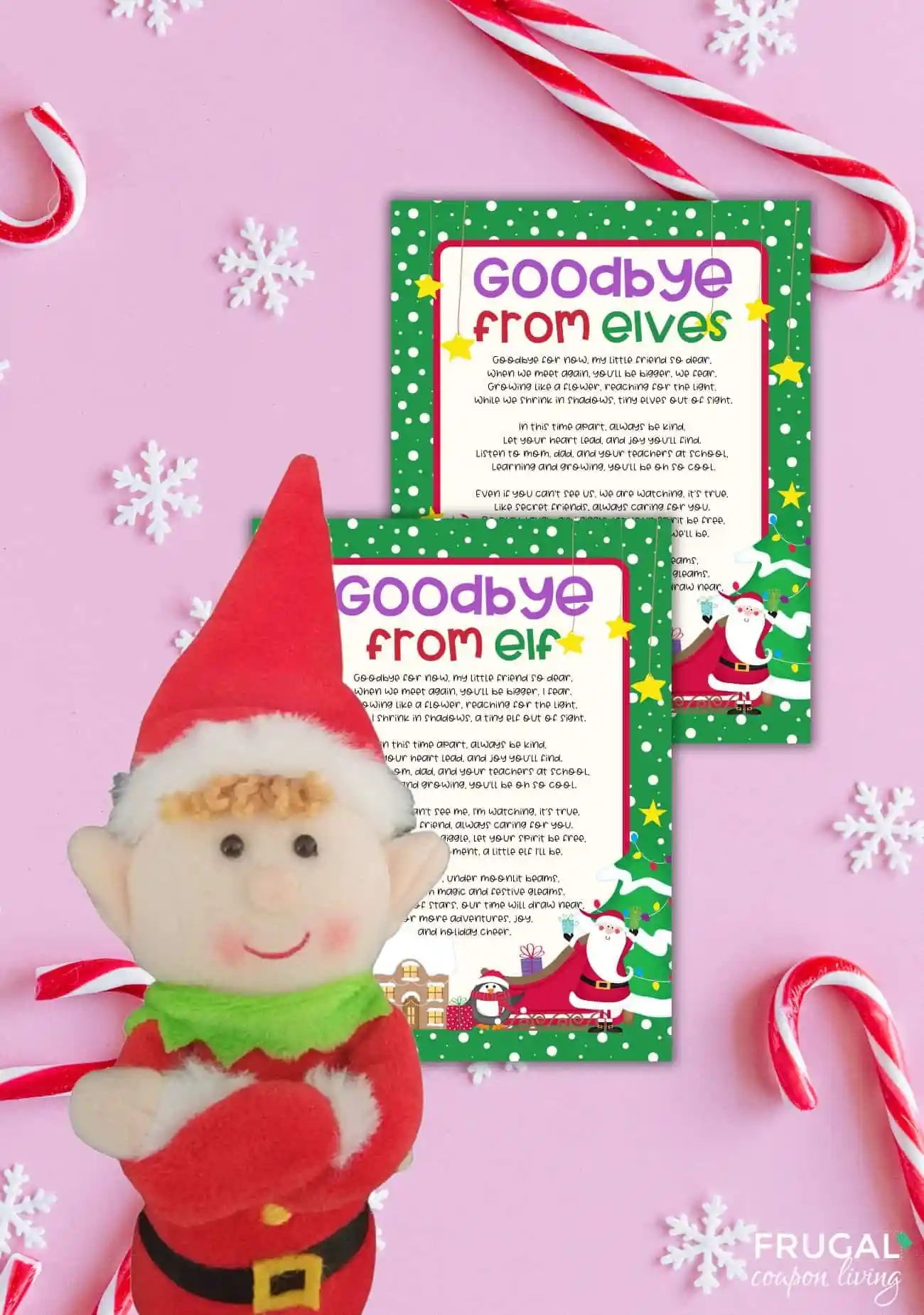 Magical Farewell Printable Goodbye Letter From The Elf