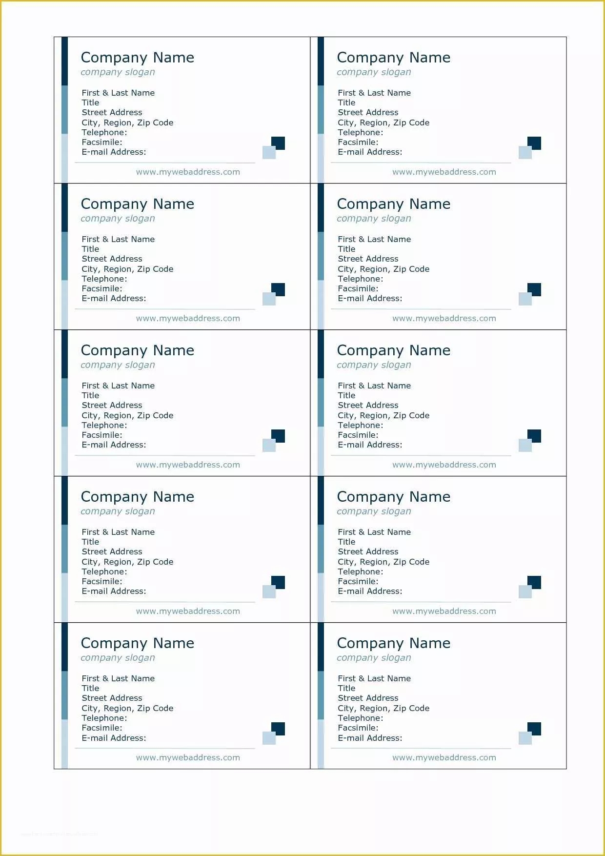Make Your Own Business Cards Free Printable Printable Design Resources