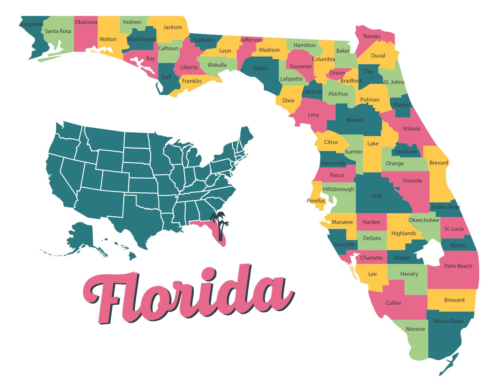 Free Printable Clipart Florida