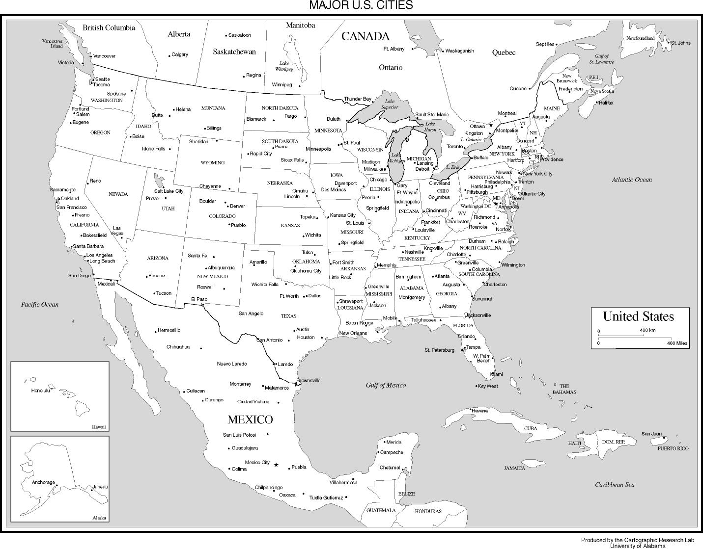 Us Map Of States Printable Free