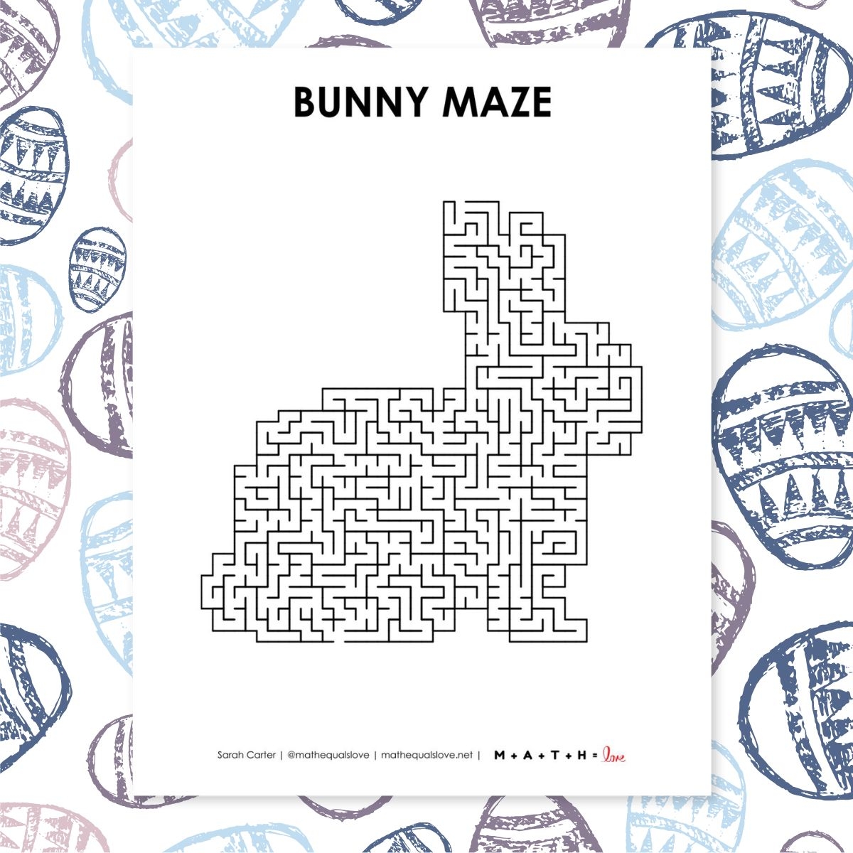 Mazes Math Love