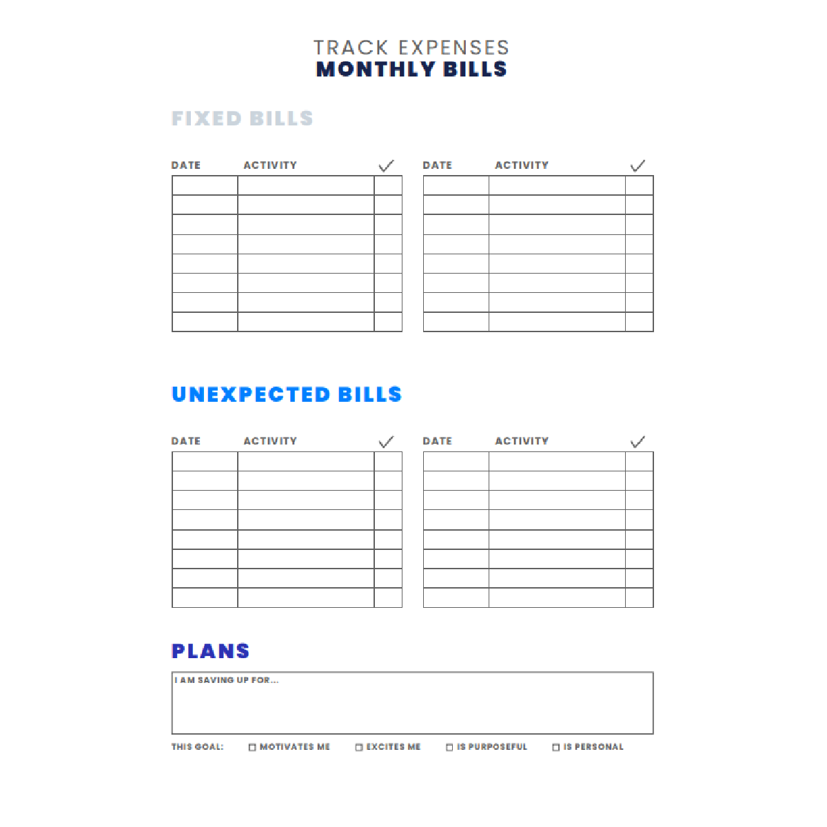 Money Matters A Free Printable Budget Planner To Master Your Family Finances Kids Activities Blog