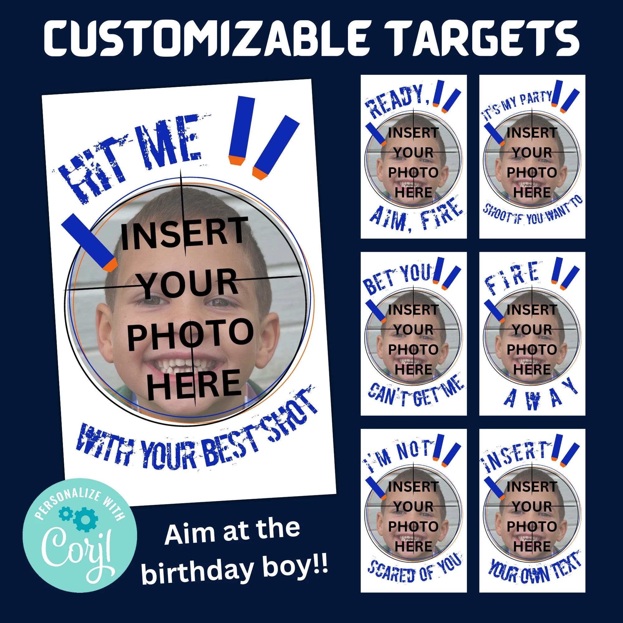 Free Printable Targets 11x17