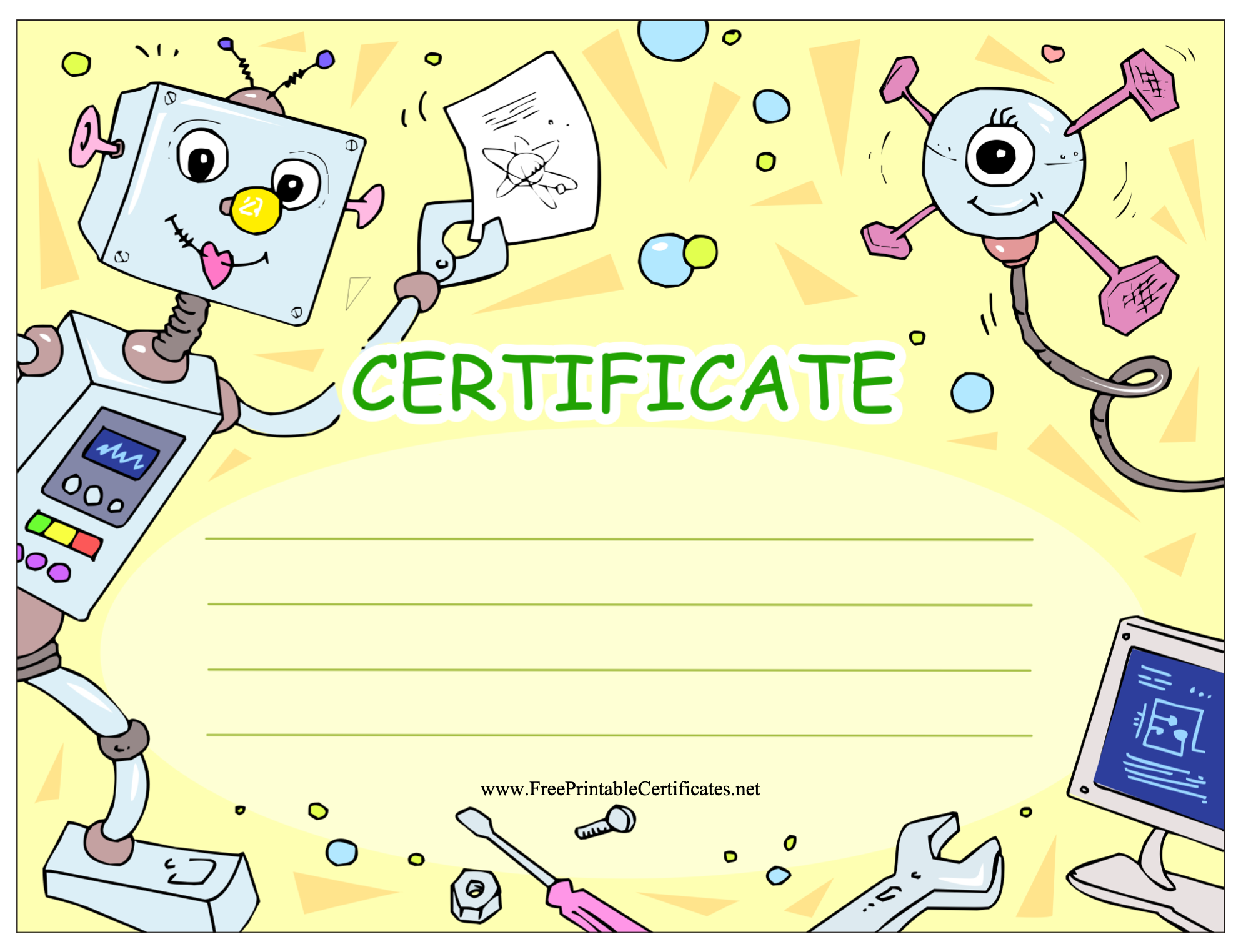 Free Printable Certificates For Kids