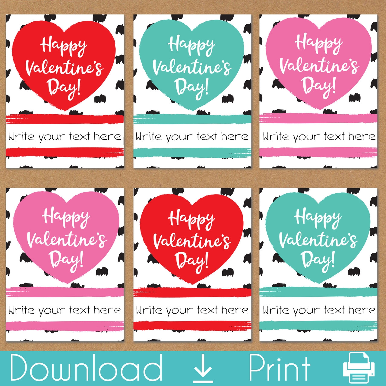 New Free Printable Valentines Day Cards For Kids But First We Craft Worksheets Library