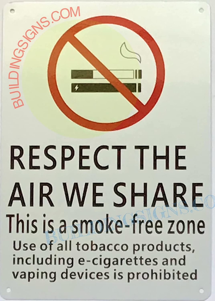 No Smoking No Vaping Signs Free Printable