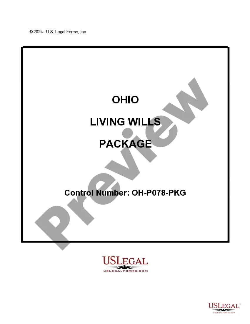 Ohio Living Wills And Health Care Package Printable Will Forms Pdf US Legal Forms