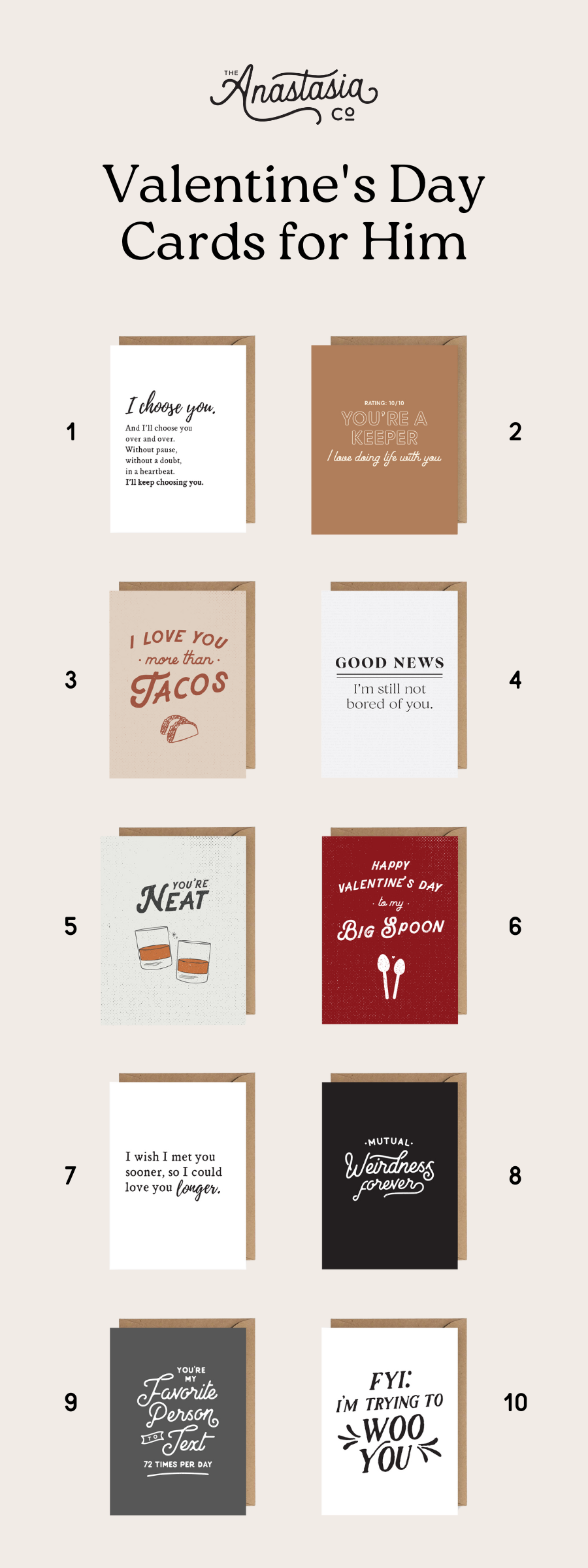 Our 10 Best Valentine s Day Cards For Him The Anastasia Co