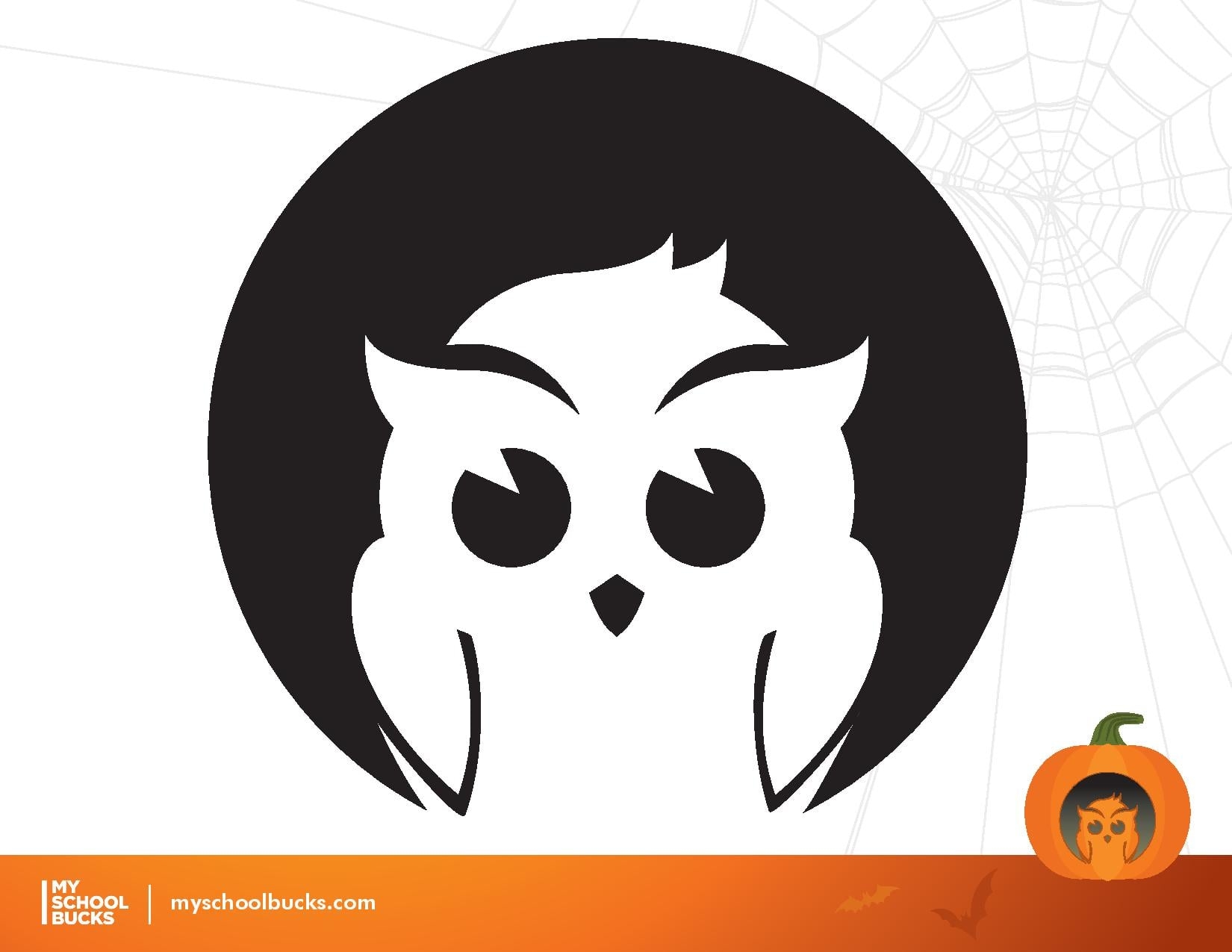 Owl Free Pumpkin Stencil Pumpkin Pattern Pumpkin Template Jack o lantern Stencil R PumpkinStencils