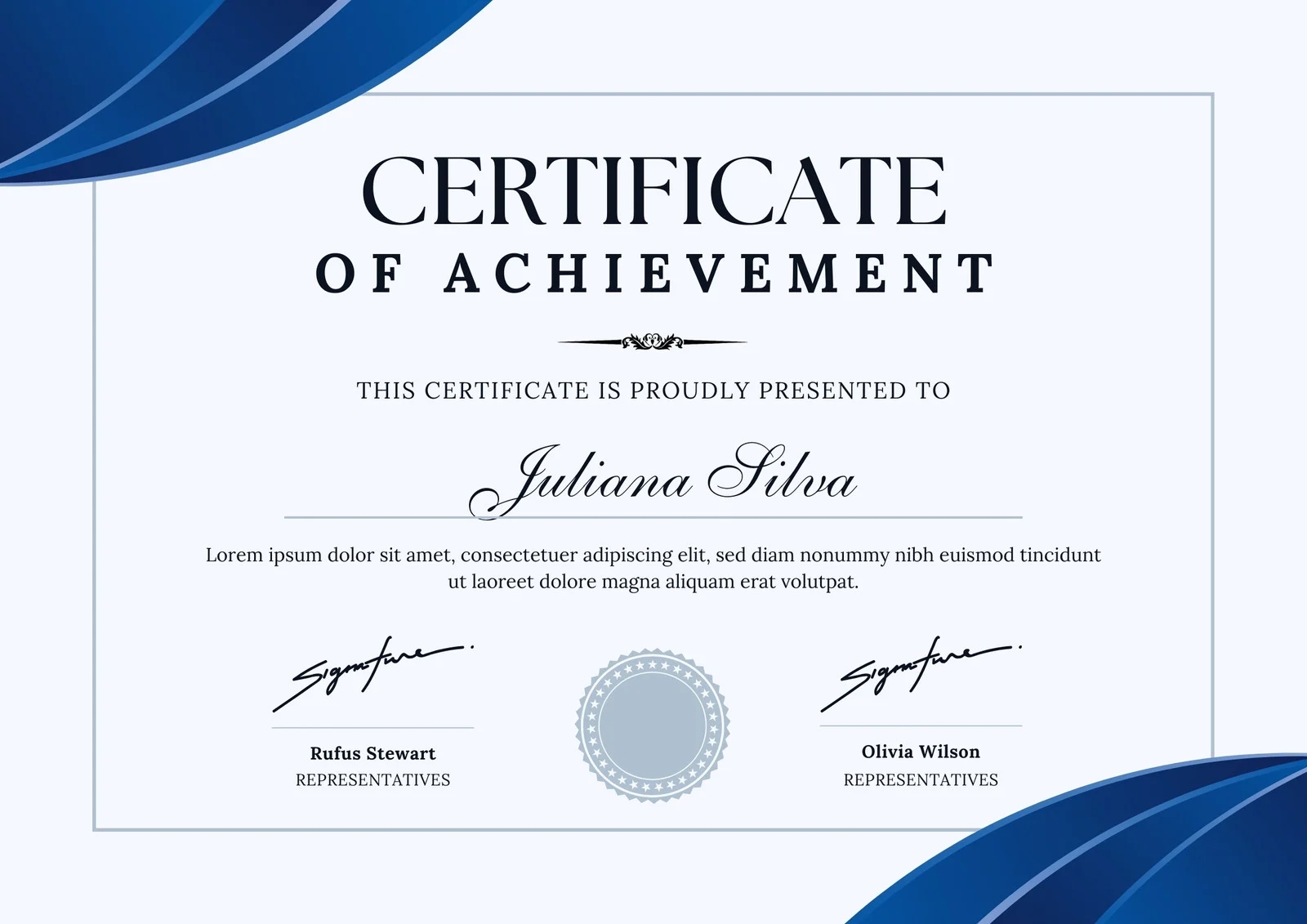 Page 2 Free Custom Printable Certificate Of Completion Templates Canva