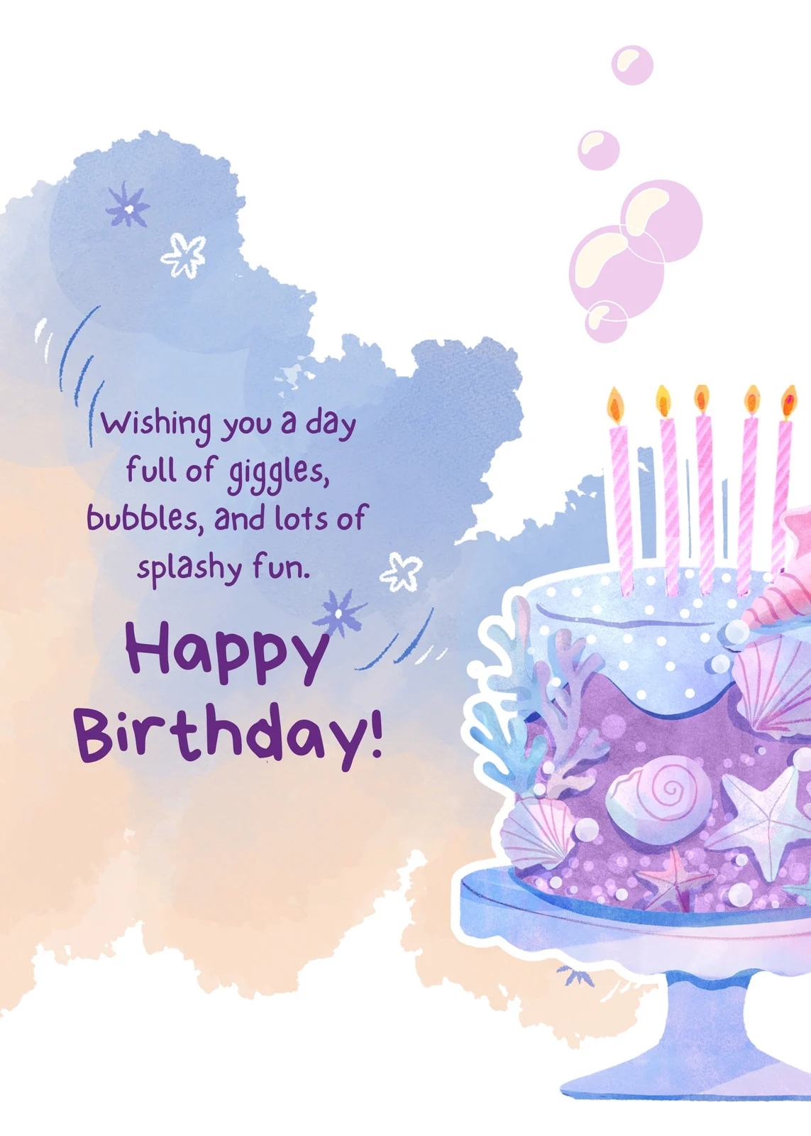Page 5 Free Custom Printable Birthday Card Templates Canva