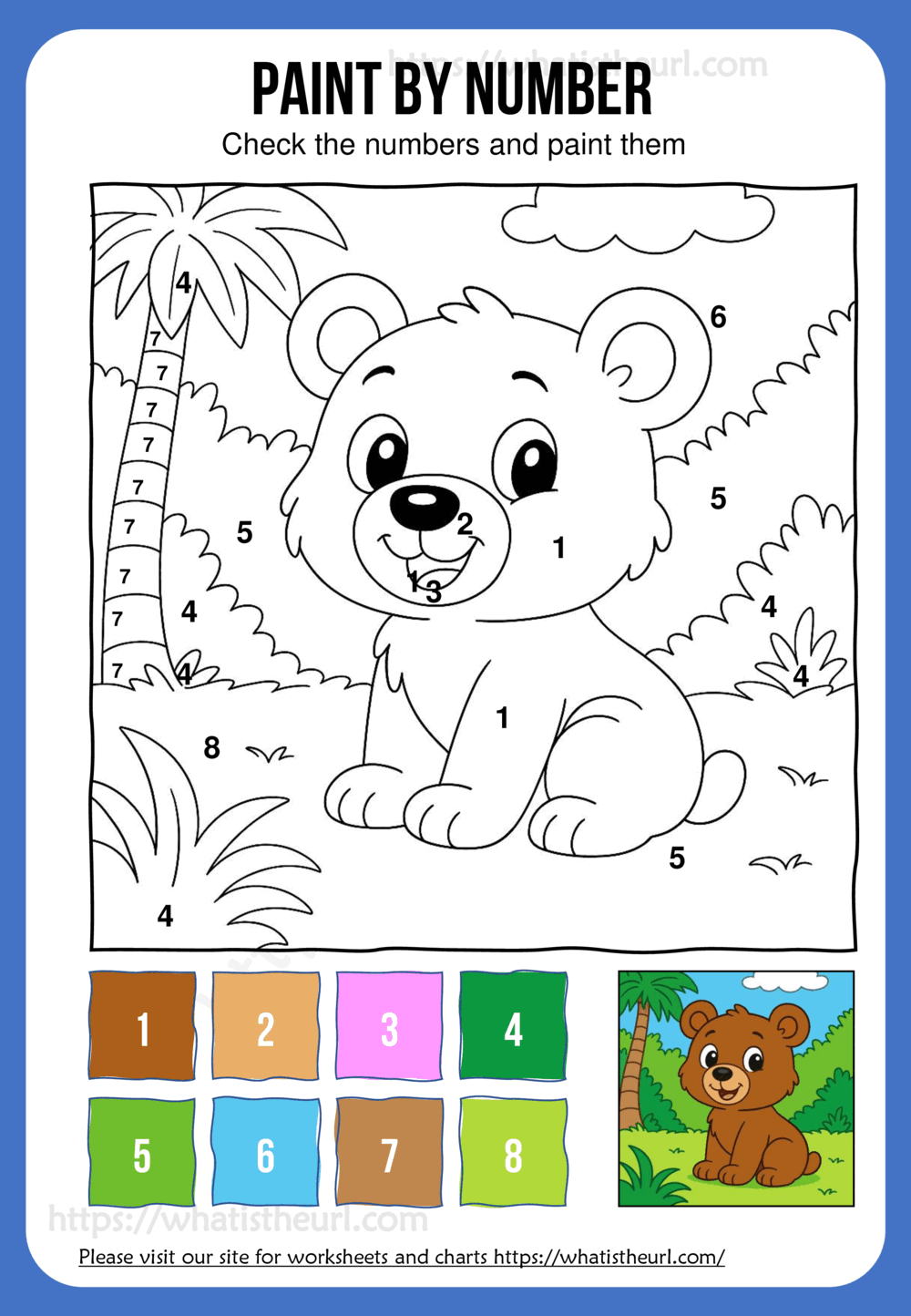 Paint By Numbers Your Home Teacher