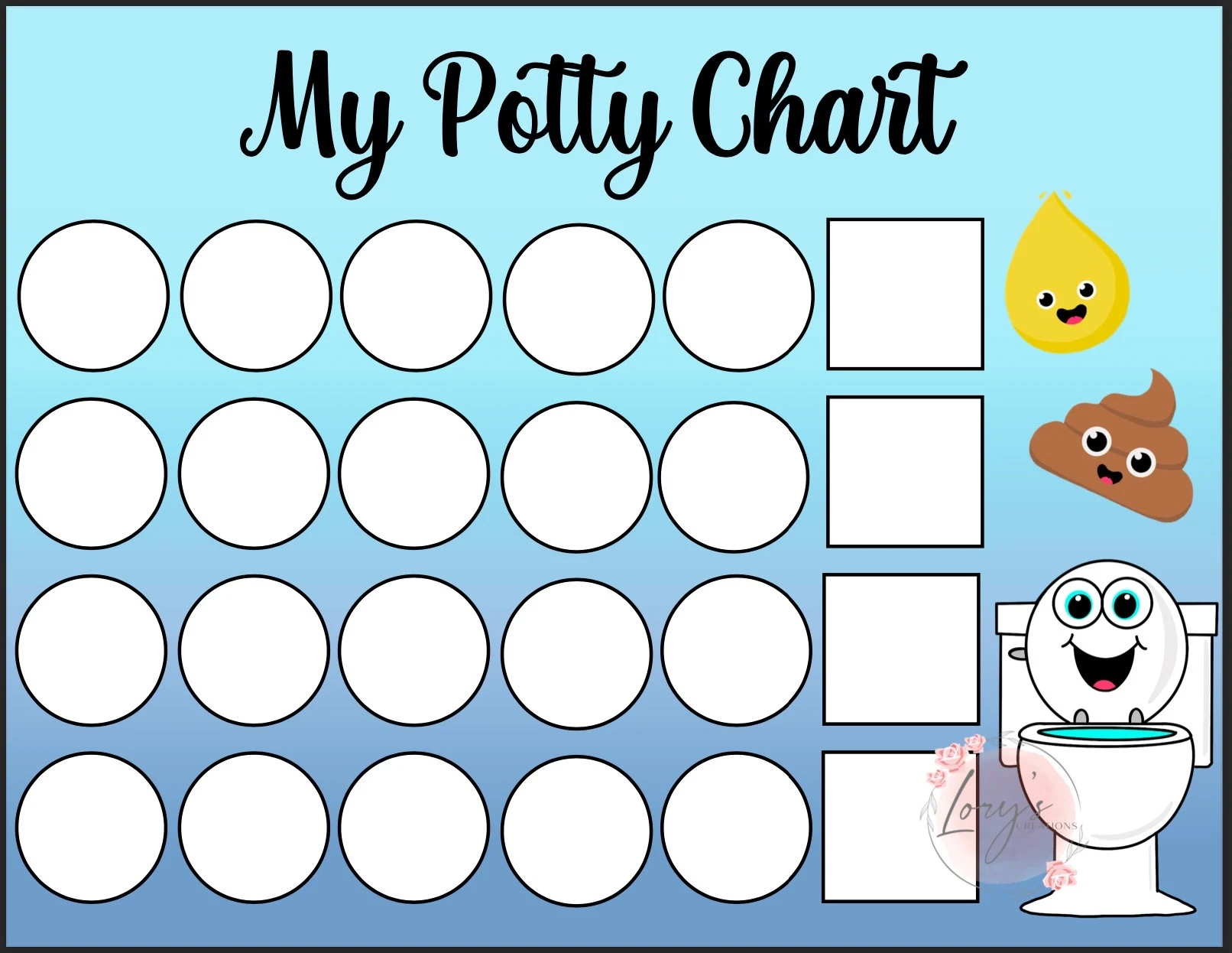 Potty Chart For Toddlers Girls Potty Training Reward Chart Early Years Potty Training Stickers
