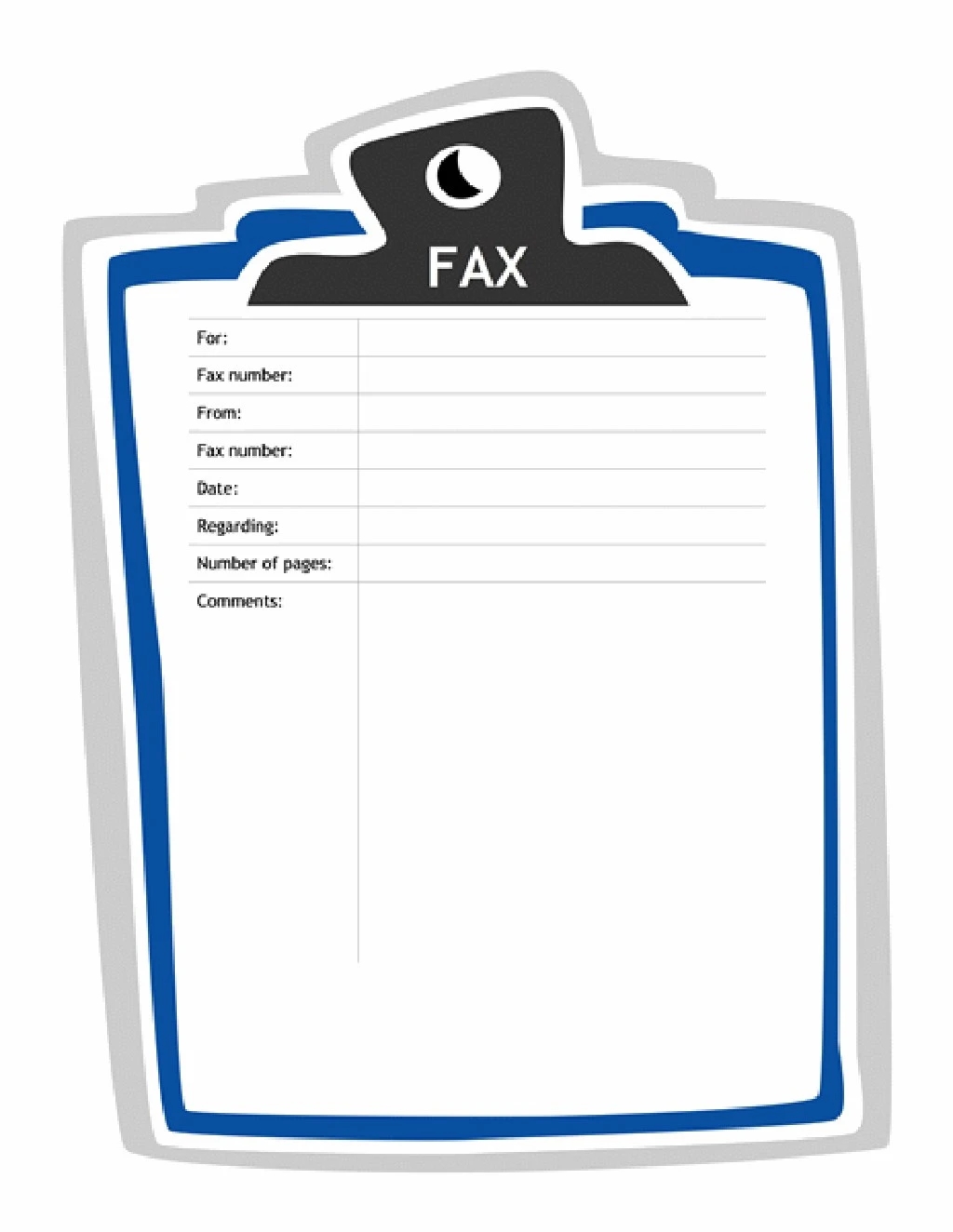 Free Printable Fax Cover Sheet Template Word