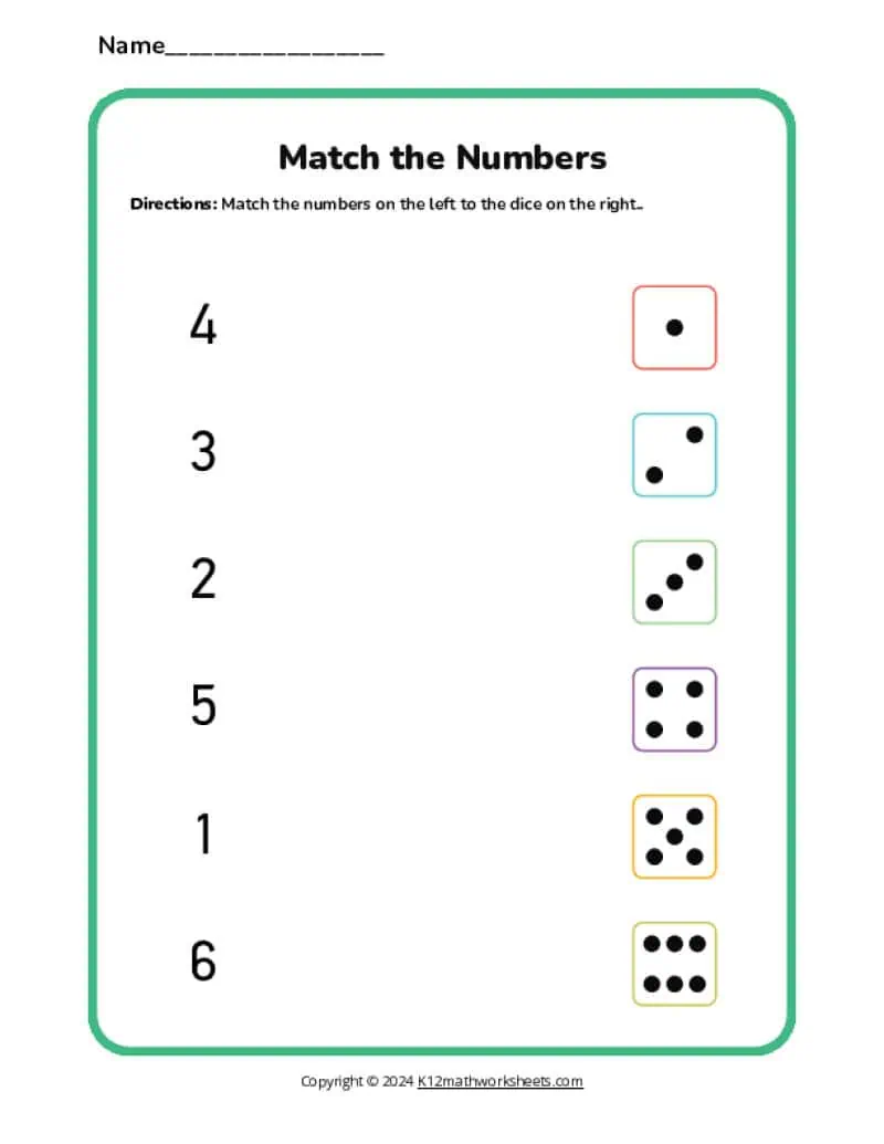 Preschool Math Worksheets K12 Math Worksheets