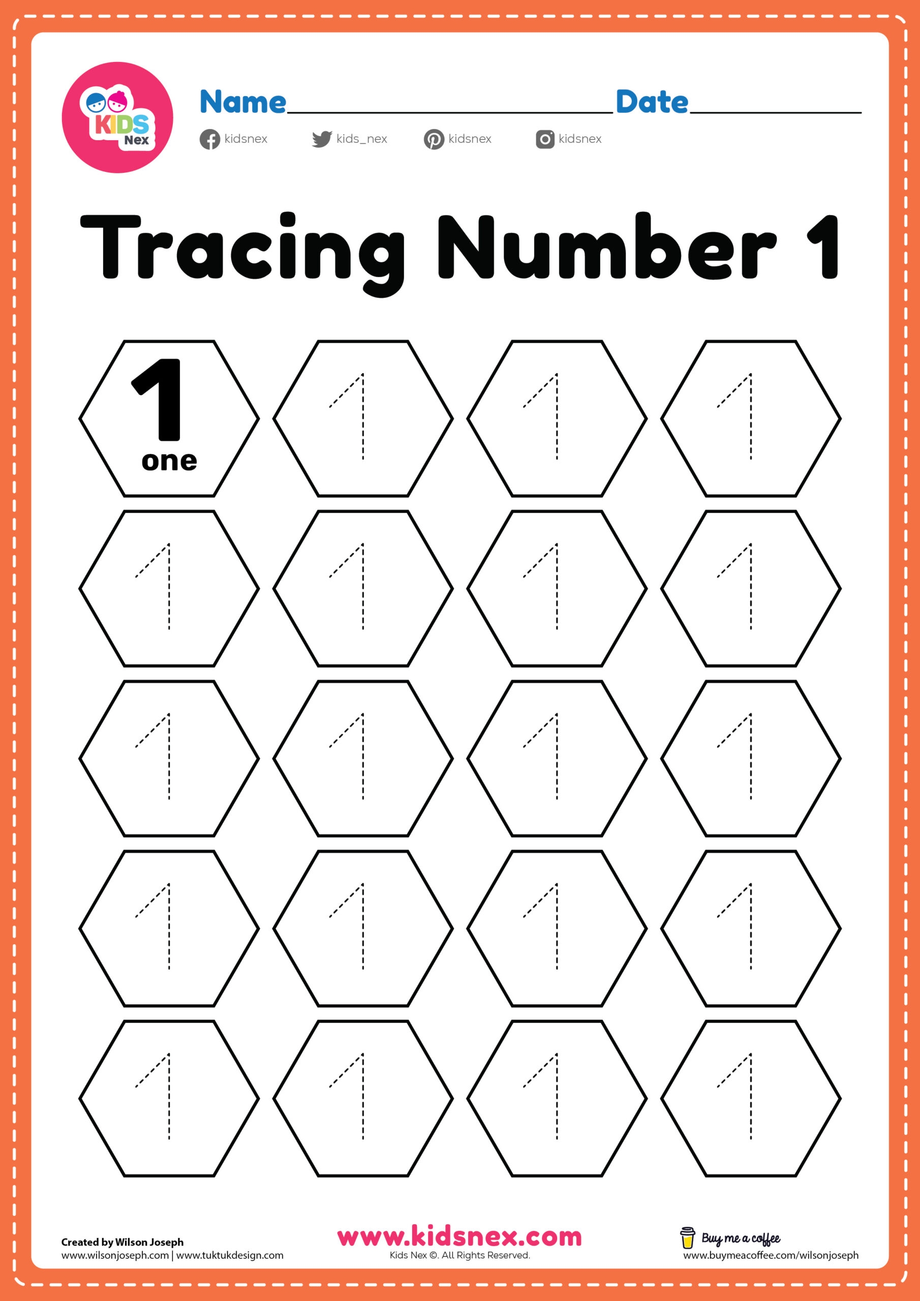 Free Printable Worksheet For Nursery Pdf