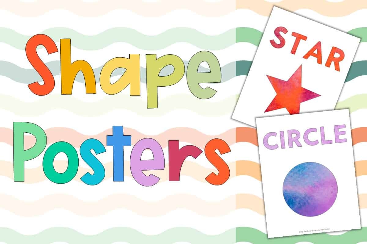 Preschool Free Printables Shapes