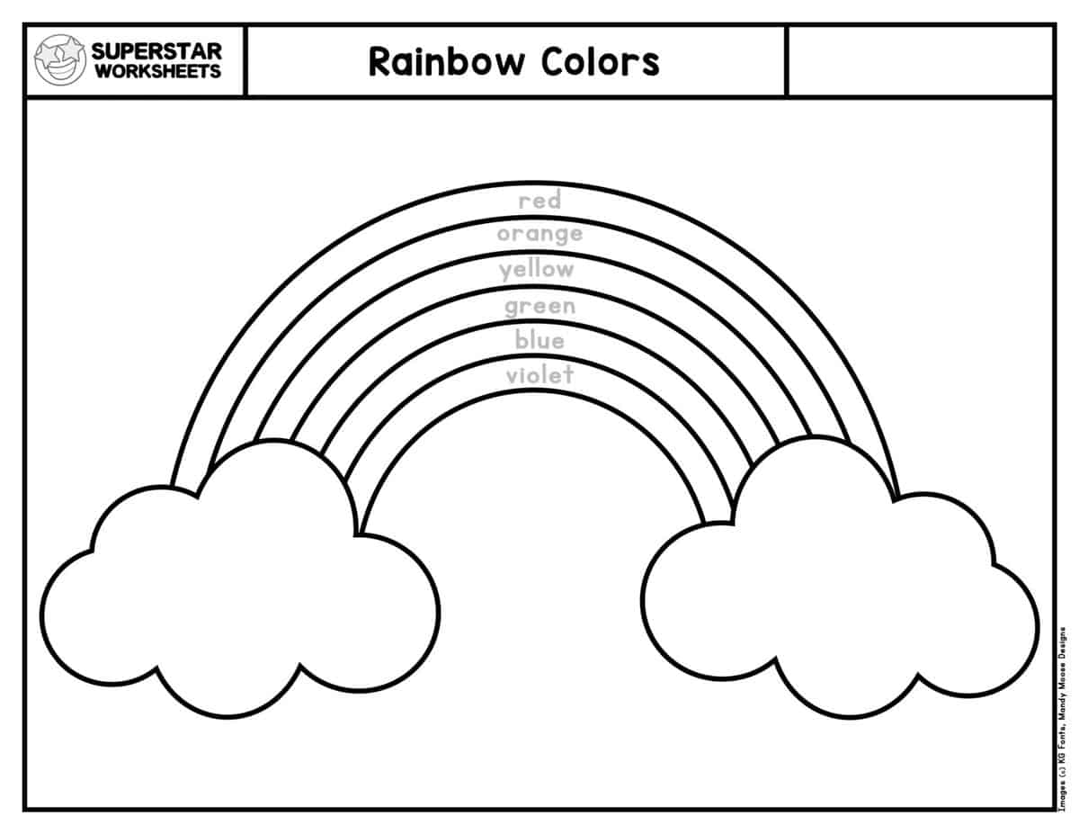 preschool worksheets superstar worksheets