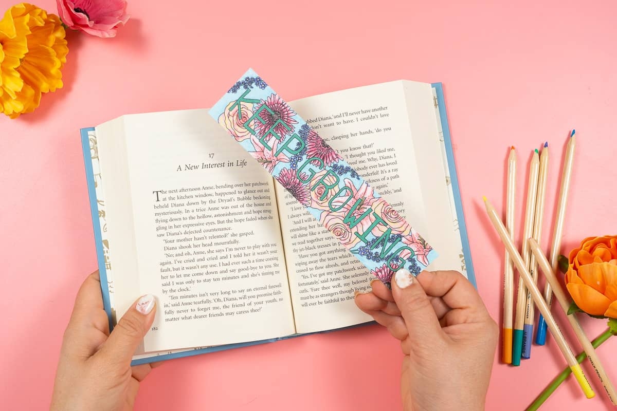 Printable Bookmarks Free Floral