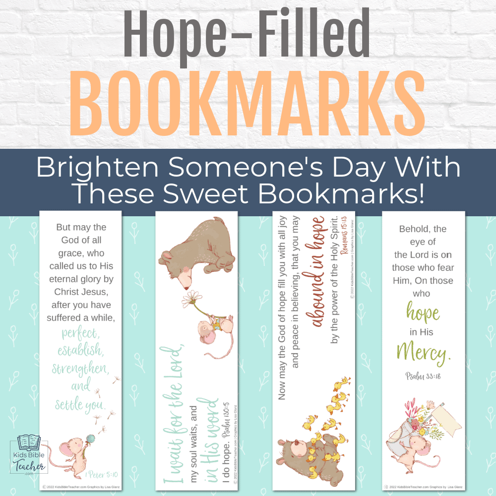 Printable Bible Verse Bookmarks Kids Bible Teacher