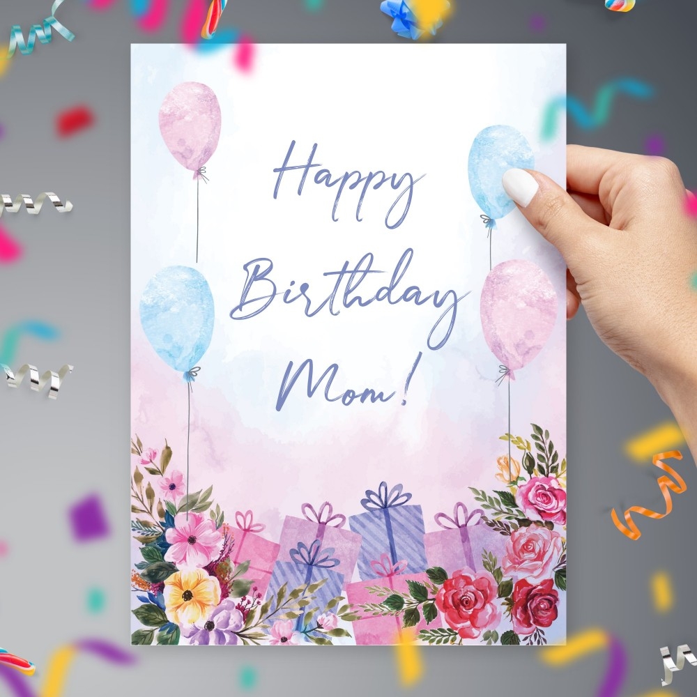 Printable Free Birthday Cards For Mom