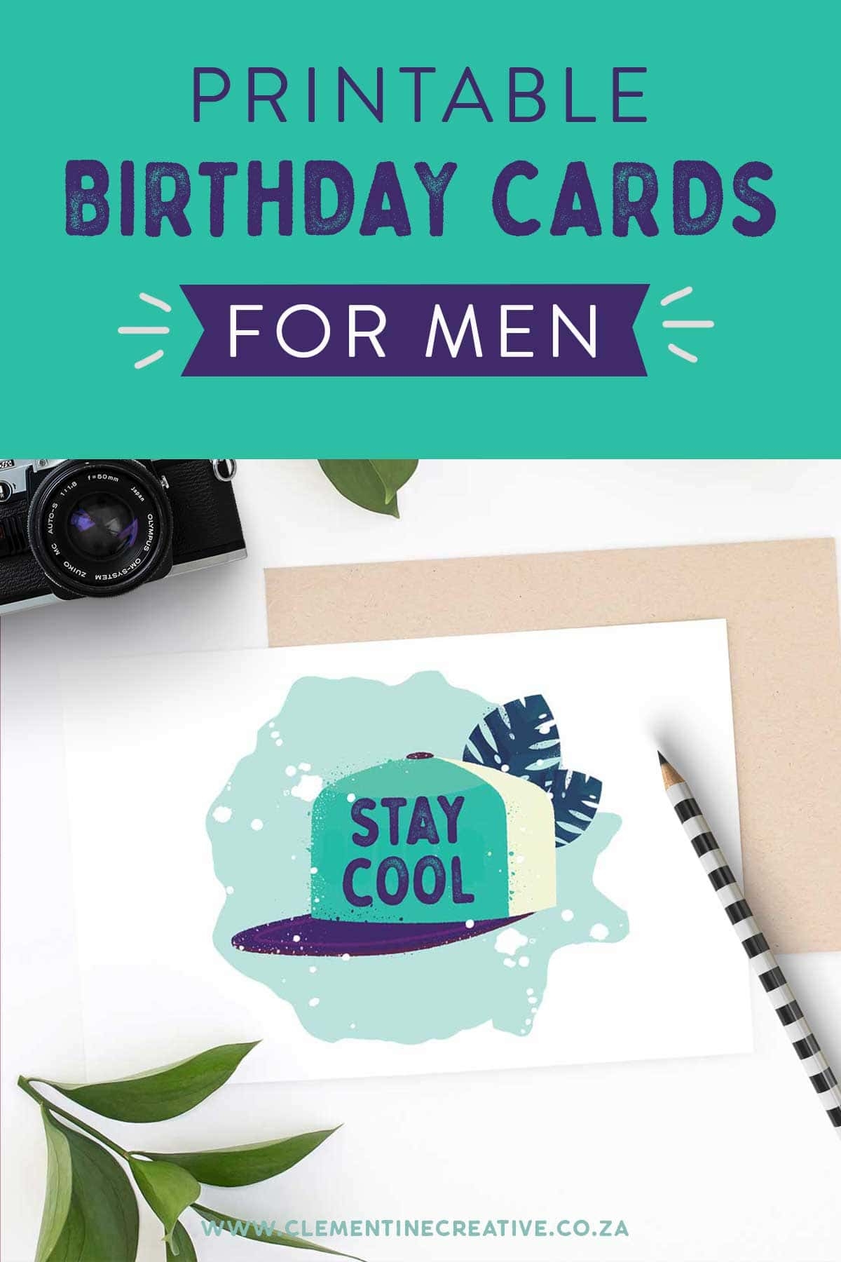 Printable Birthday Cards For Him Premium Stay Cool Worksheets Library