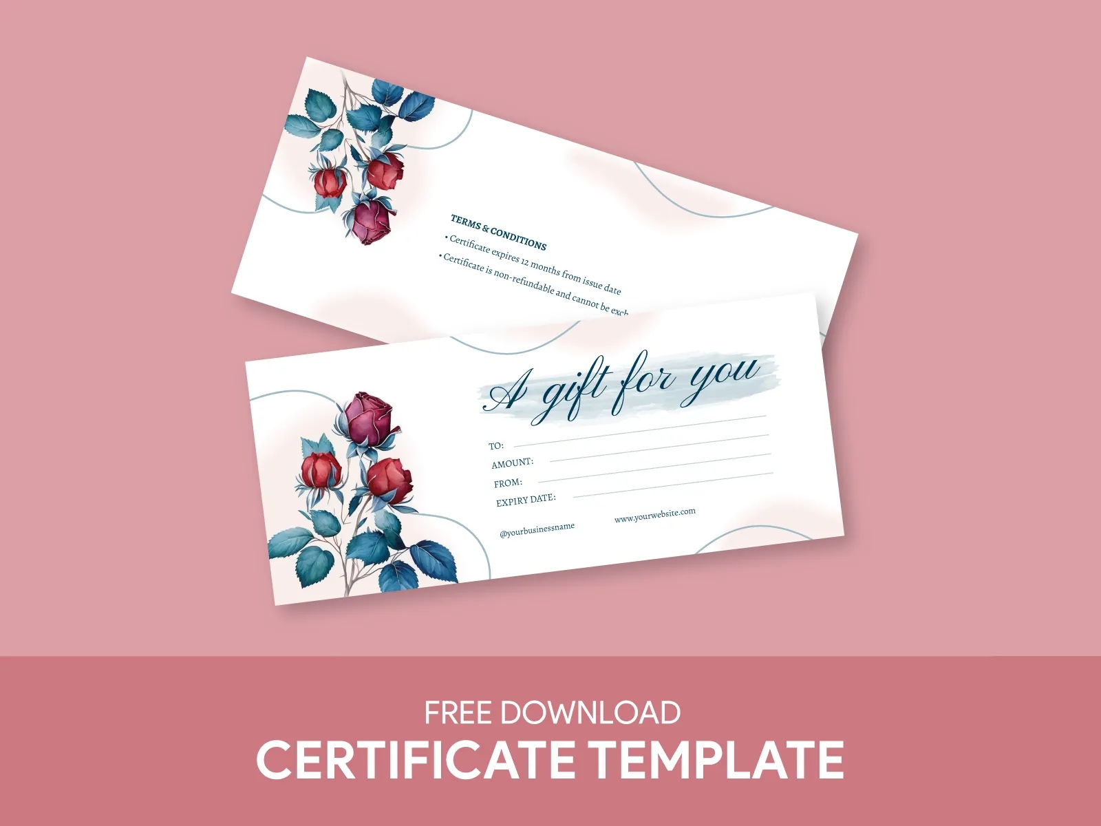 Printable Gift Certificate Free Google Docs Template By Gdoc On Dribbble