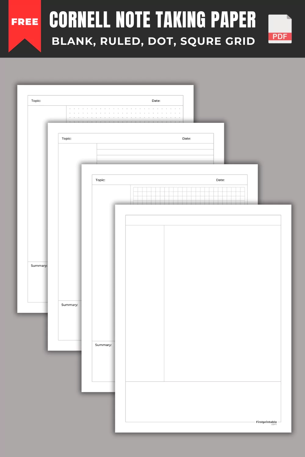 Printable Lined Paper 30 Free Templates