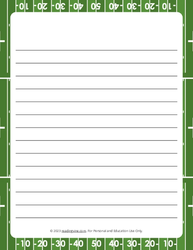 Printable Lined Paper Over 100 Writing Paper Designs