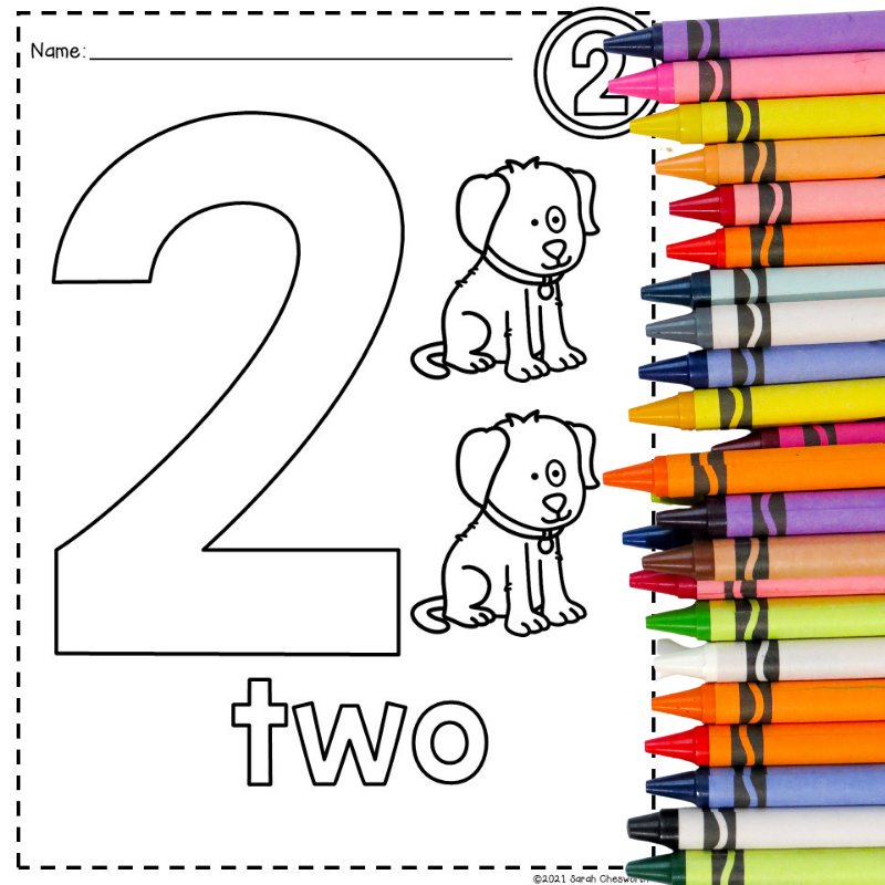 Printable Numbers 1 10 Sarah Chesworth