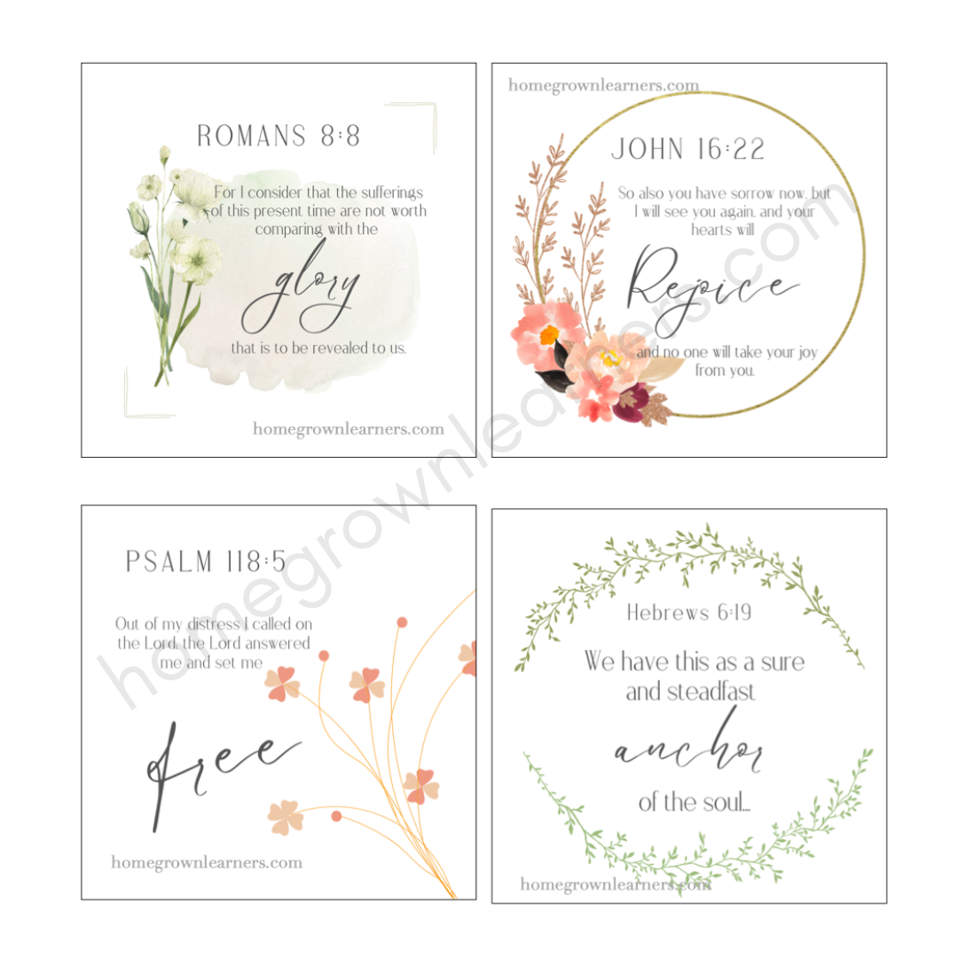 Free Printable Card Verses Inserts