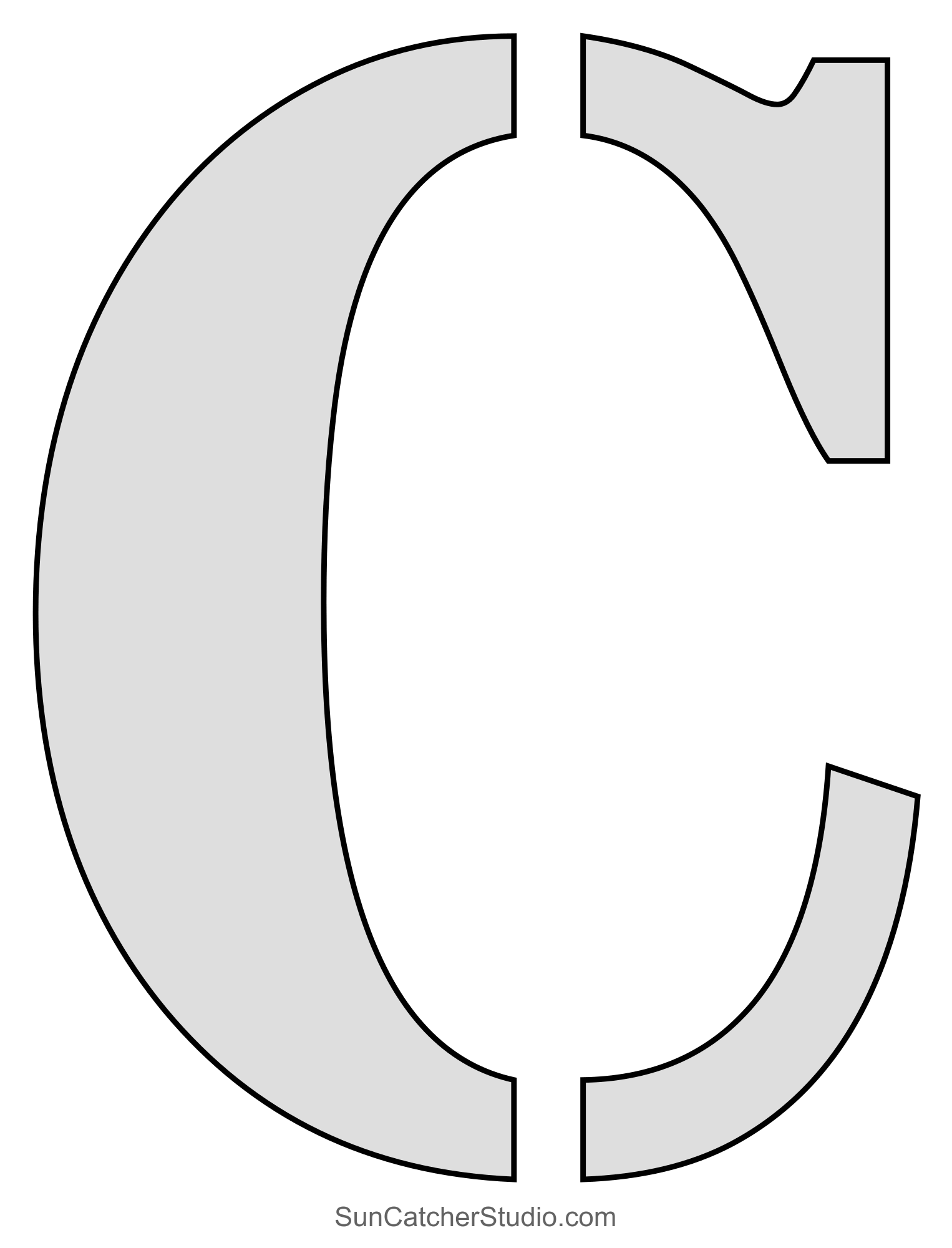 Printable Stencils Free Alphabet Font And Letter Templates Free Printables Monograms Design Tools Patterns DIY Projects