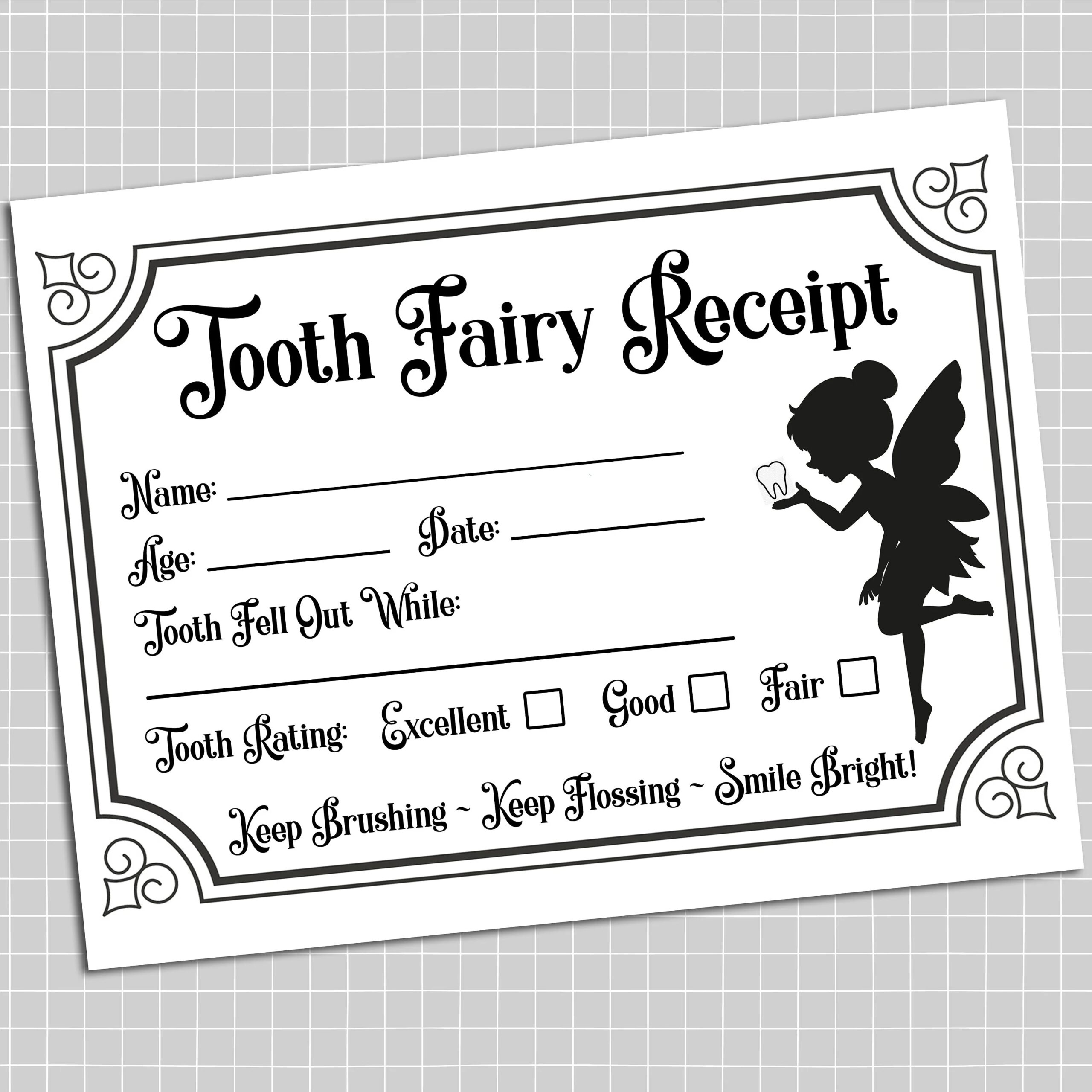 Free Printable Tooth Fairy Letter Pdf