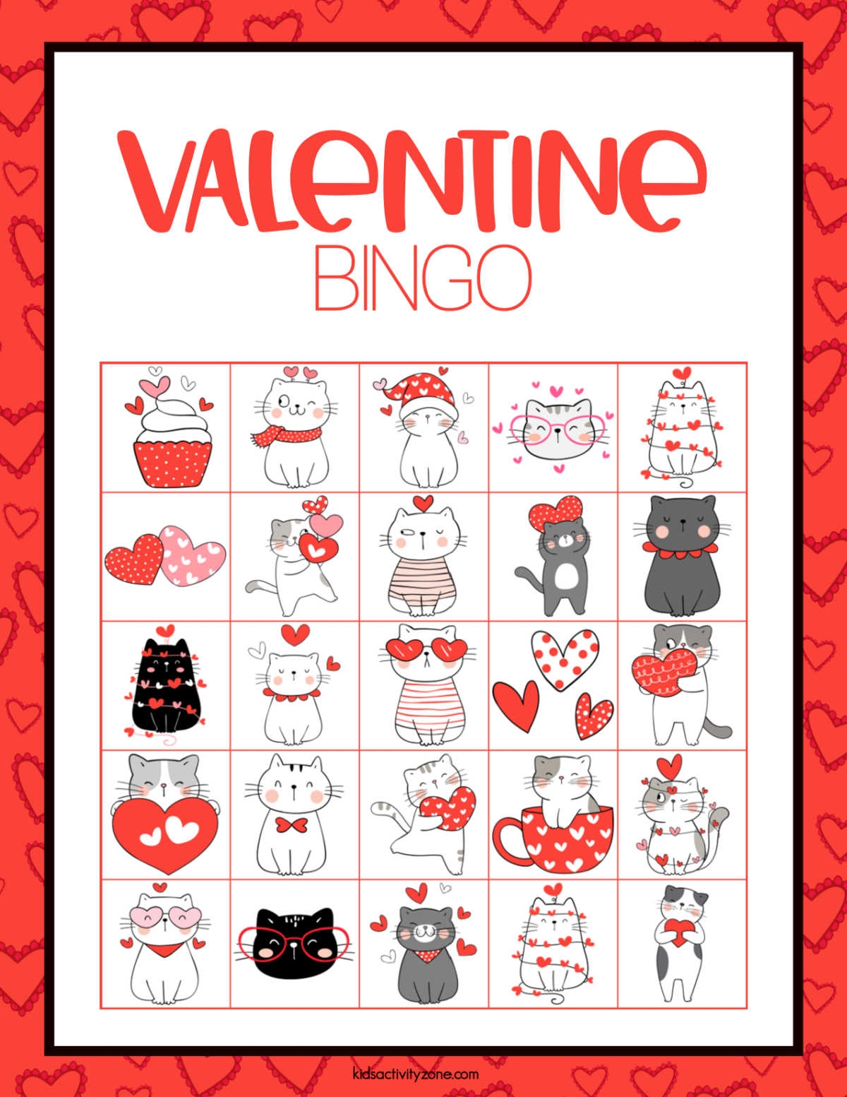 Free Valentine Activity Printables