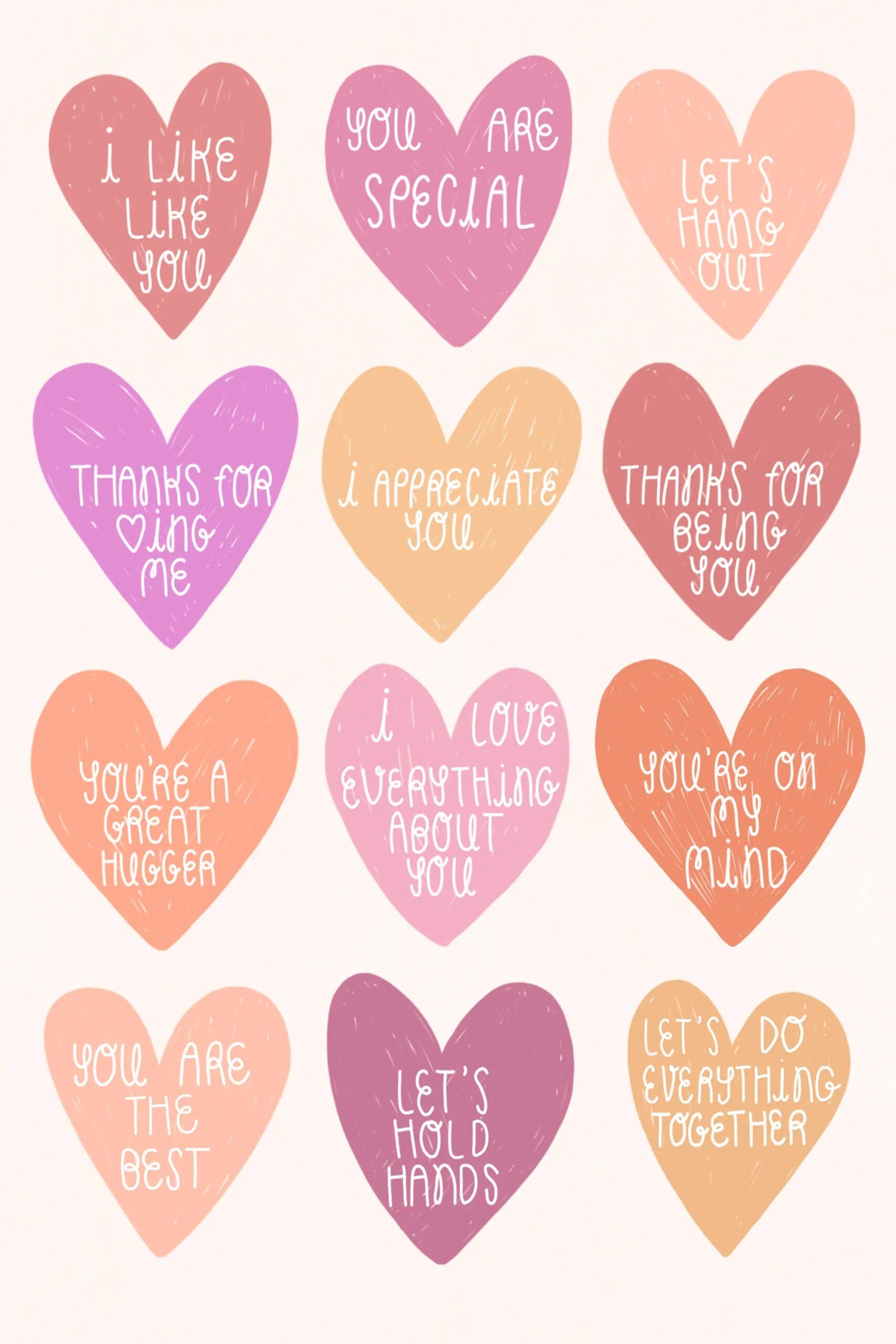 Printable Valentines Illustrated Valentine s Cards Adult Valentines Galentines Day Friendship Etsy