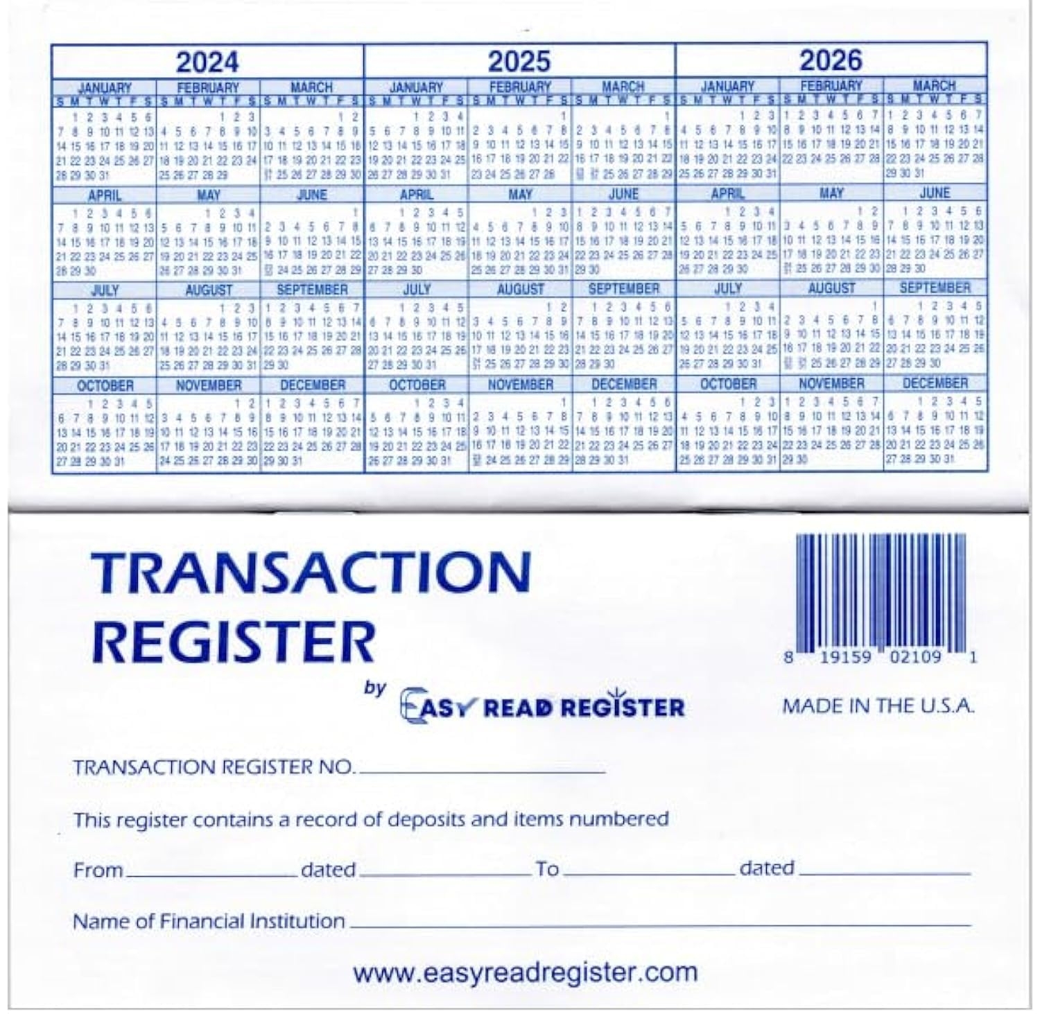 Receipt Book Check Register Checkbook Checkbook Register Financial Notebook Currency Management Book Cheque Book Binder