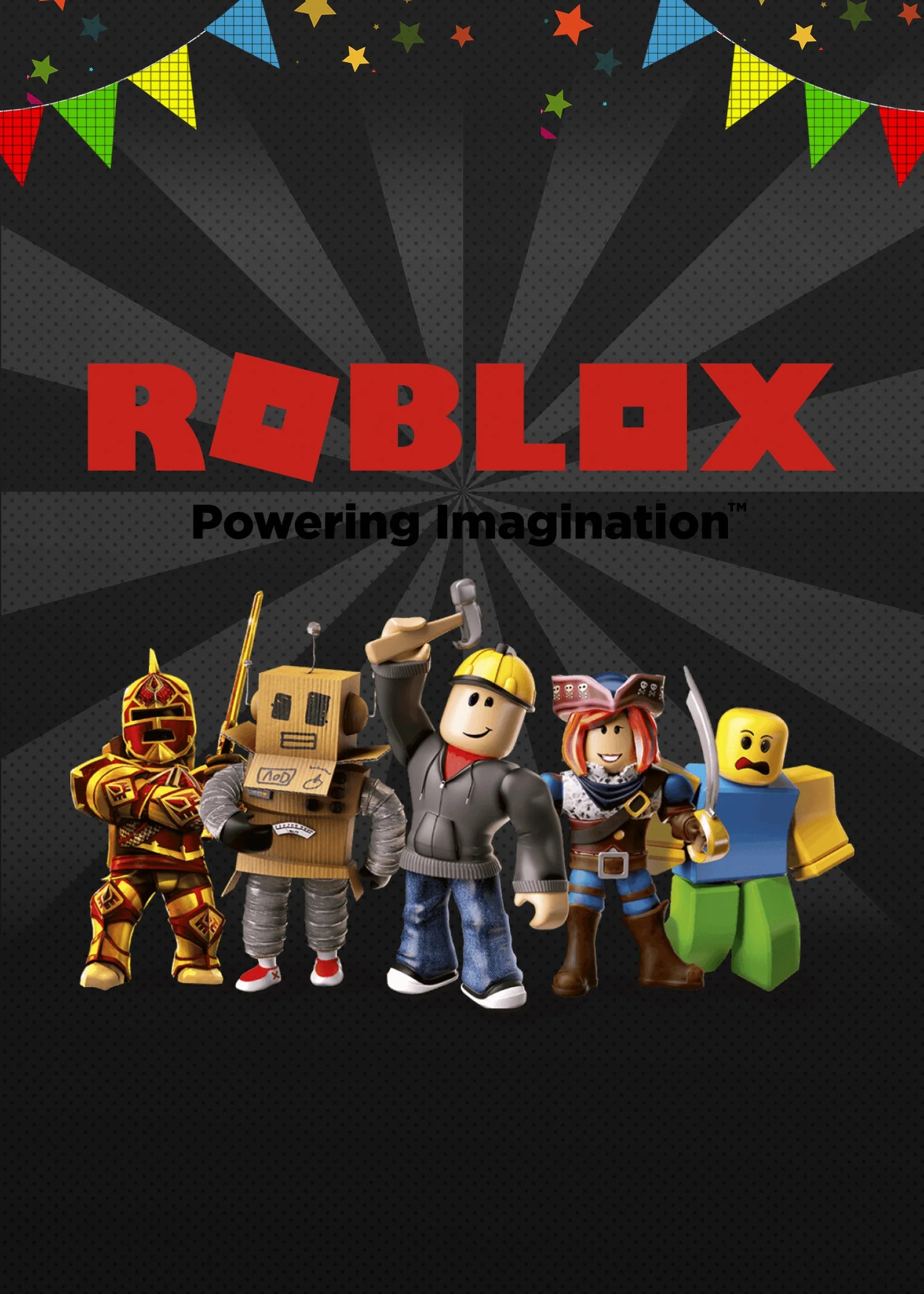 Roblox Invitation Roblox Party Invite Template MakeMeDesign