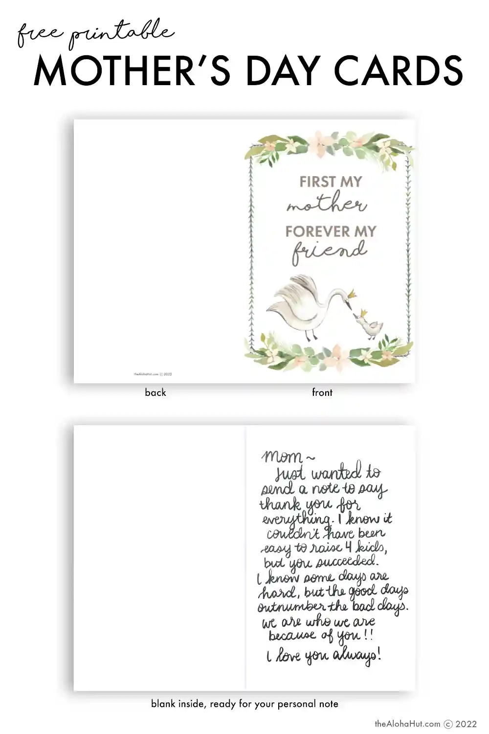 Simple Mother s Day Gift Ideas The Aloha Hut