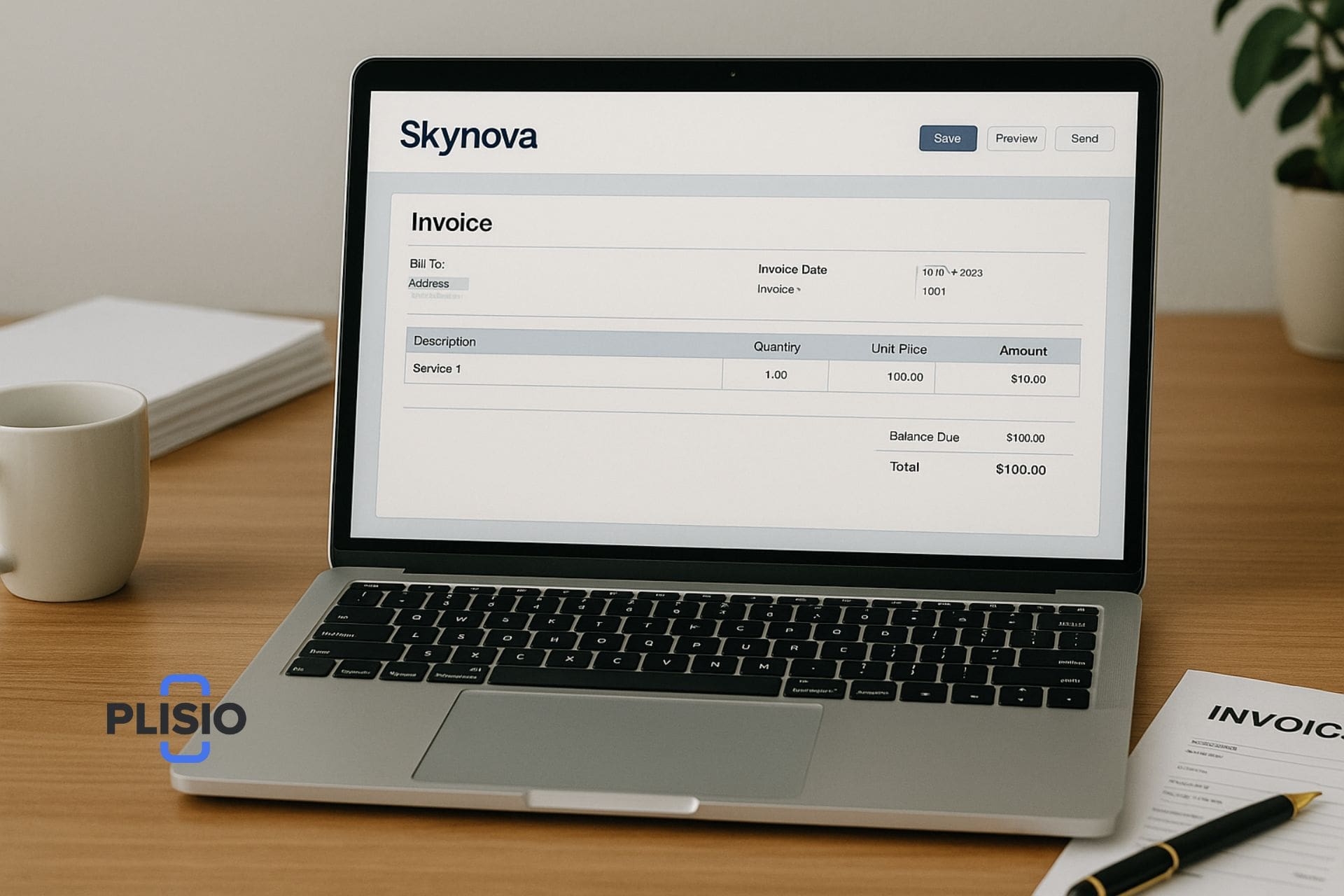 Free Printable Invoice Template Skynova