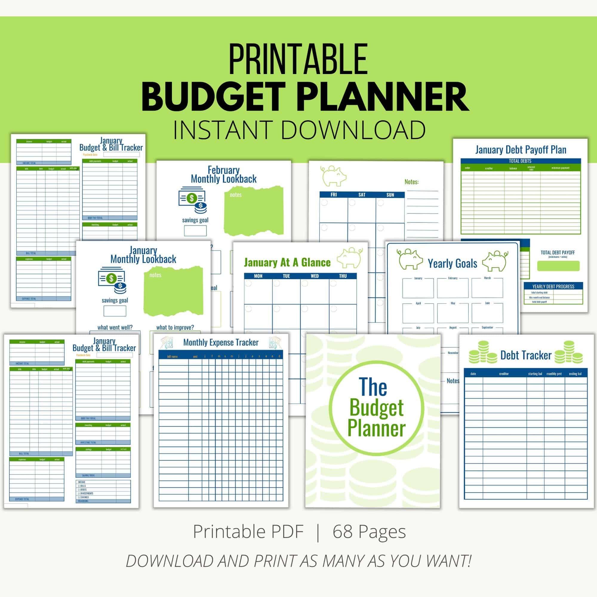 Free Printable Budget Planner 2025