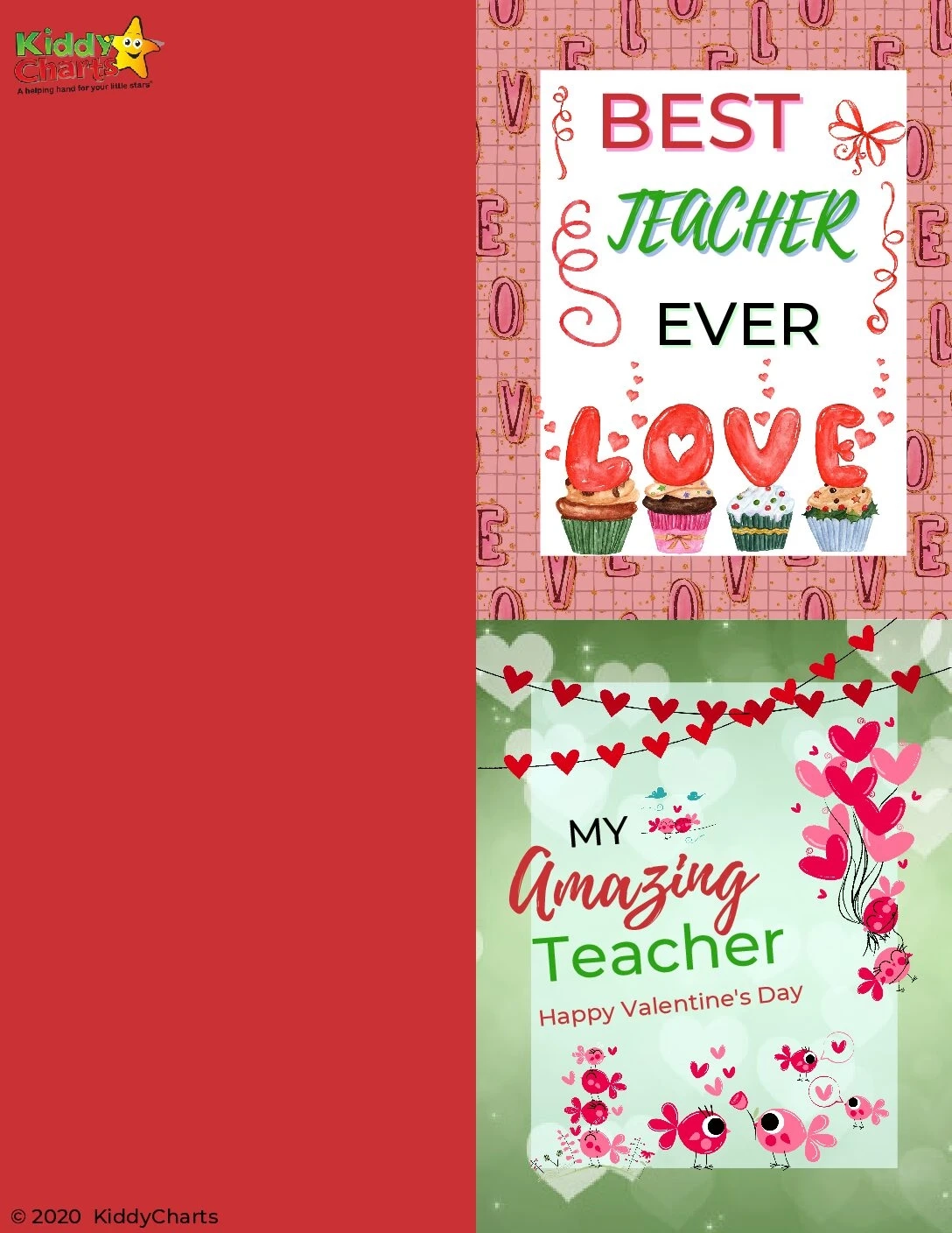 Teacher Valentine s Cards Print And Download Kiddycharts
