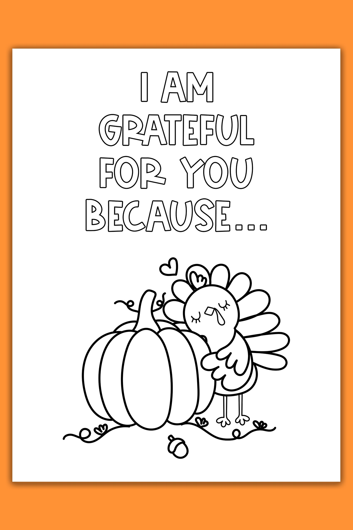 Thanksgiving Cards Coloring Pages 10 Free Cards Included