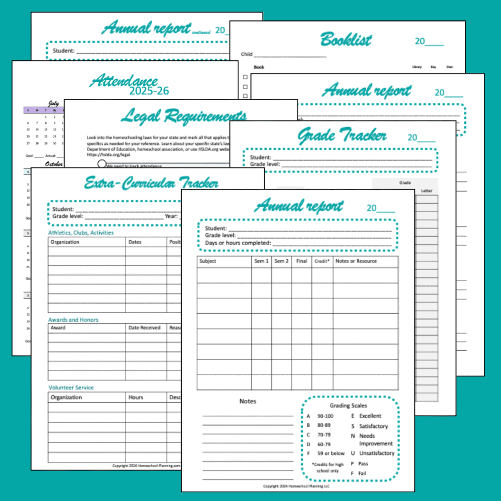 The Essential Guide To Record Keeping For Homeschool Homeschool Planning